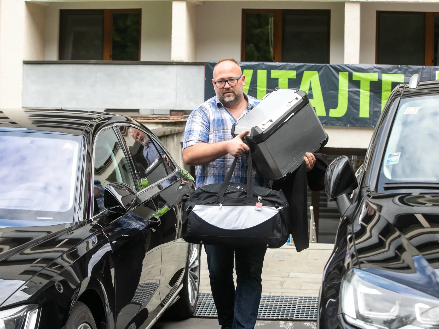 Team building strany Oľano (Obyčajní Ľudia) v rekreačného zariadenia Ministerstva vnútra v Liptovskom Jáne - Bystré