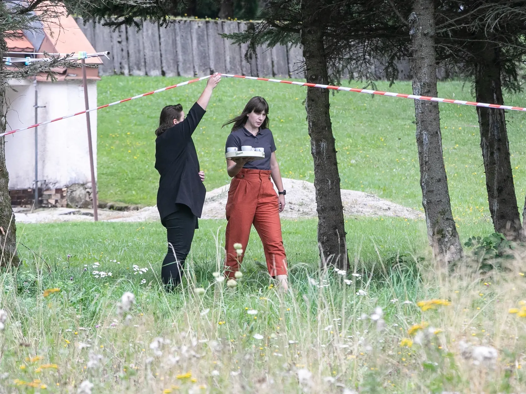 Team building strany Oľano (Obyčajní Ľudia) v rekreačného zariadenia Ministerstva vnútra v Liptovskom Jáne - Bystré