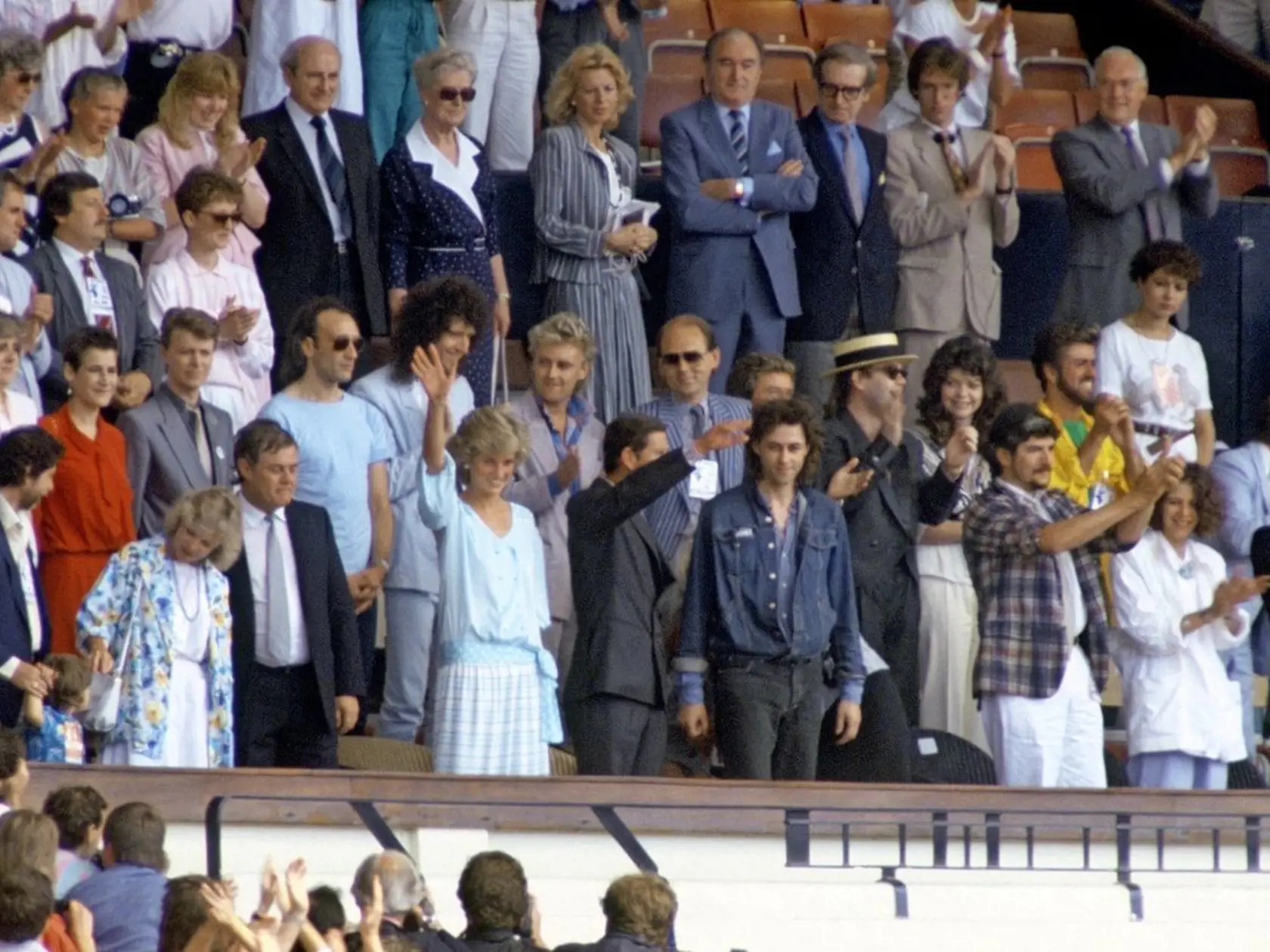 Diana na koncerte Live Aid.