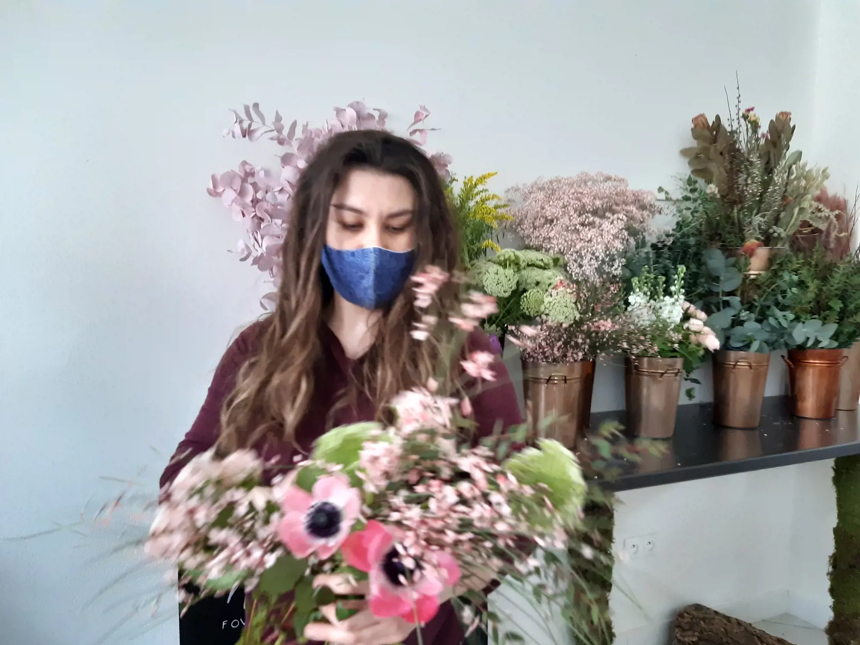 Natália je floristka a v úspech ich konceptu podnikania stále verí.