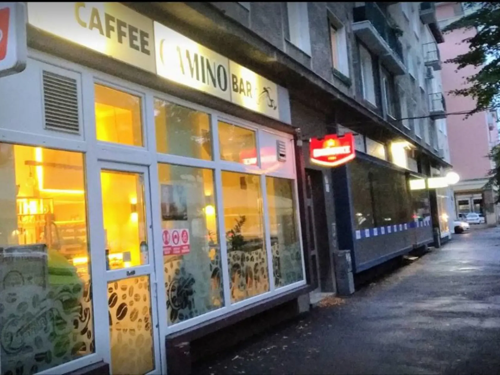 Caffe bar Camino teraz predáva takmer výlučne kávu a pivo.
