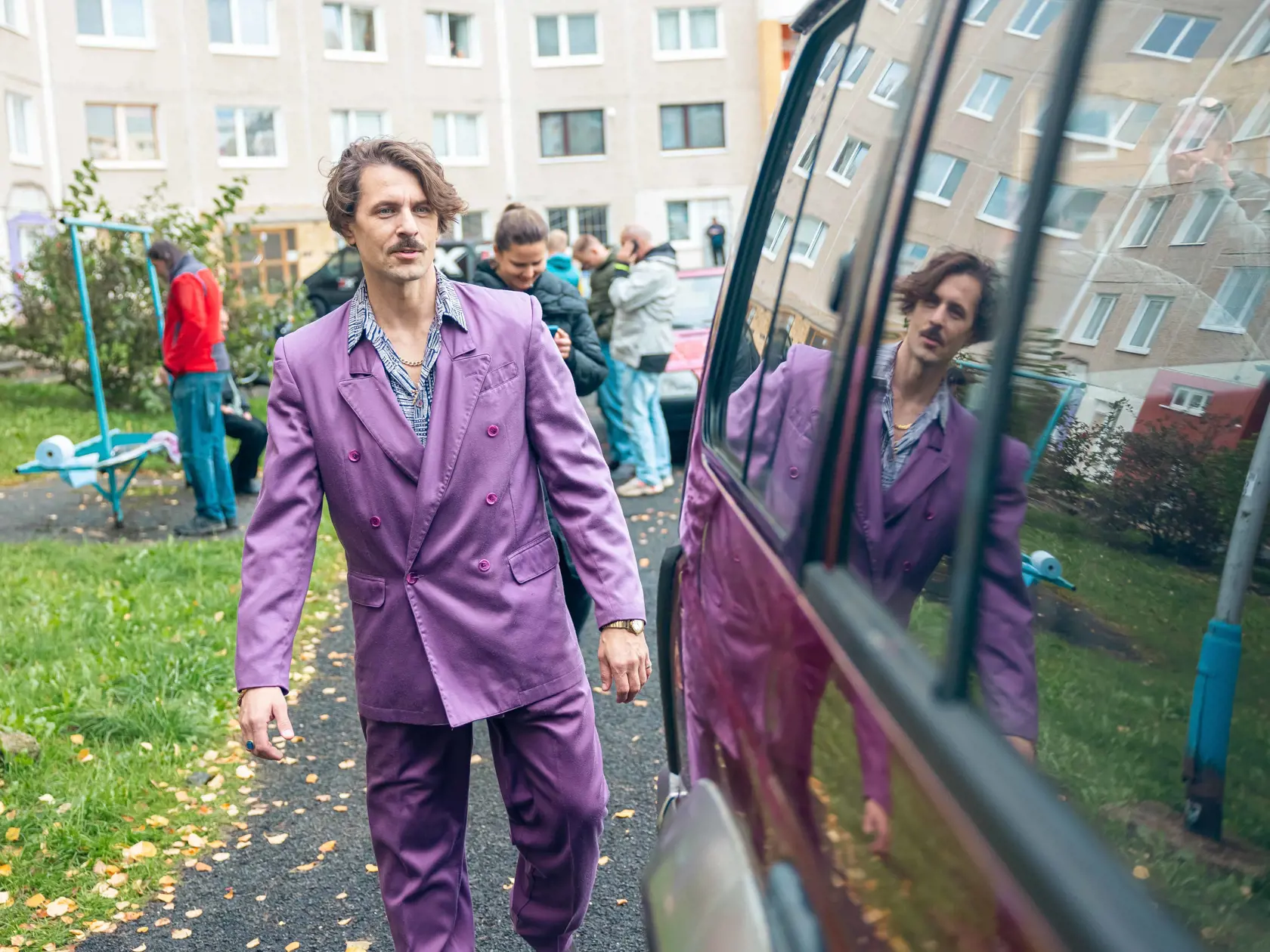 Juraj Loj vo filme ČERNÁK. Stvárni mafiána z bratislavského podsvetia, ktorý mal ambíciu stať sa jeho šéfom. 