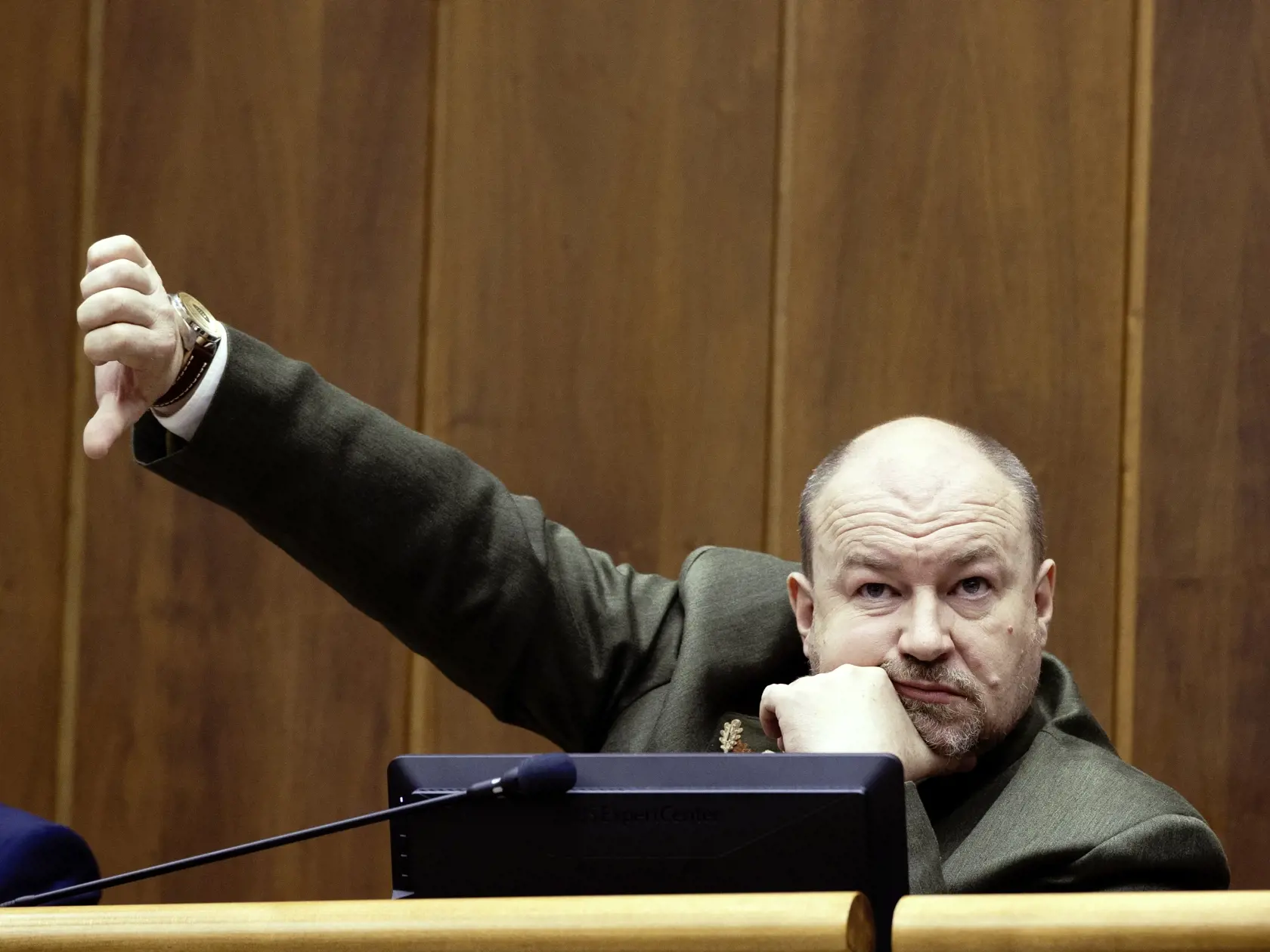 V politike. Od roku 2022 je starostom a od októbra 2023 aj poslancom Národnej rady.