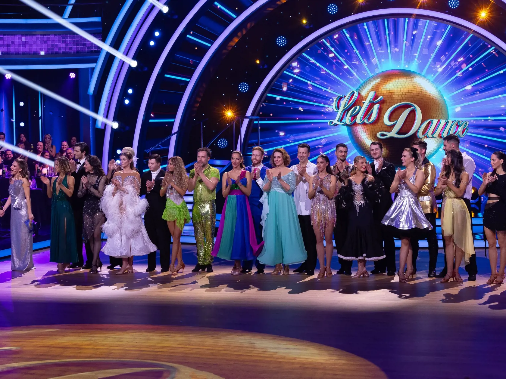Prvé kolo tanečnej televíznej šou Let’s Dance v bratislavskej Inchebe.