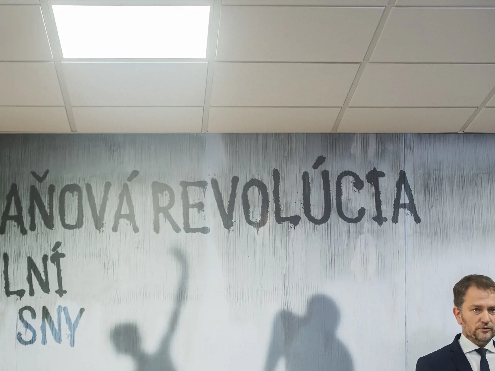 Na snímke podpredseda vlády a minister financií SR Igor Matovič počas brífingu s novinármi na tému: Daňová revolúcia: Zdaňovanie živnostníkov a reštauračný balík zmien 22. novembra 2021 v Bratislave. FOTO TASR - Martin Baumann