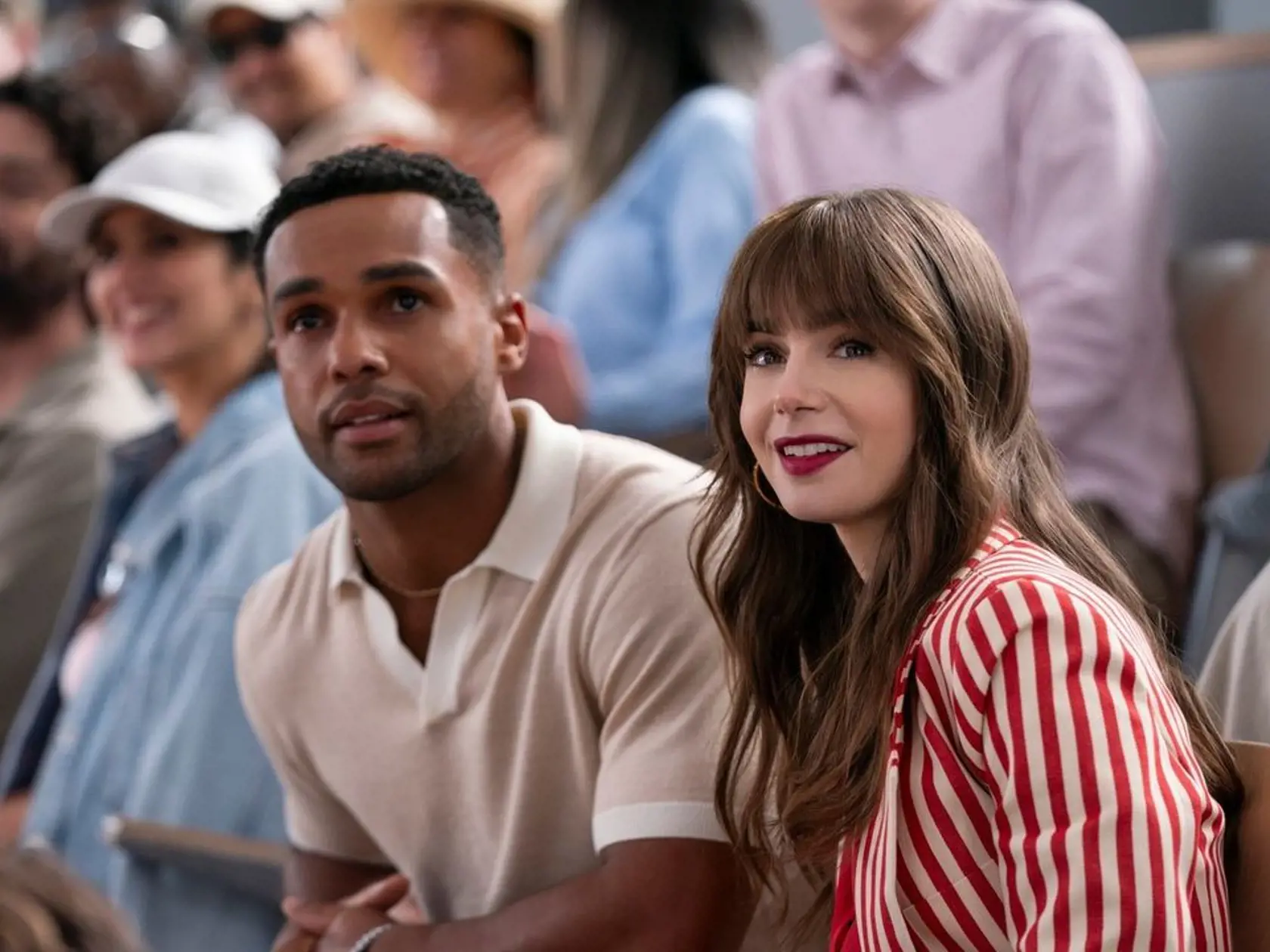 Zábery z novej série Emily in Paris