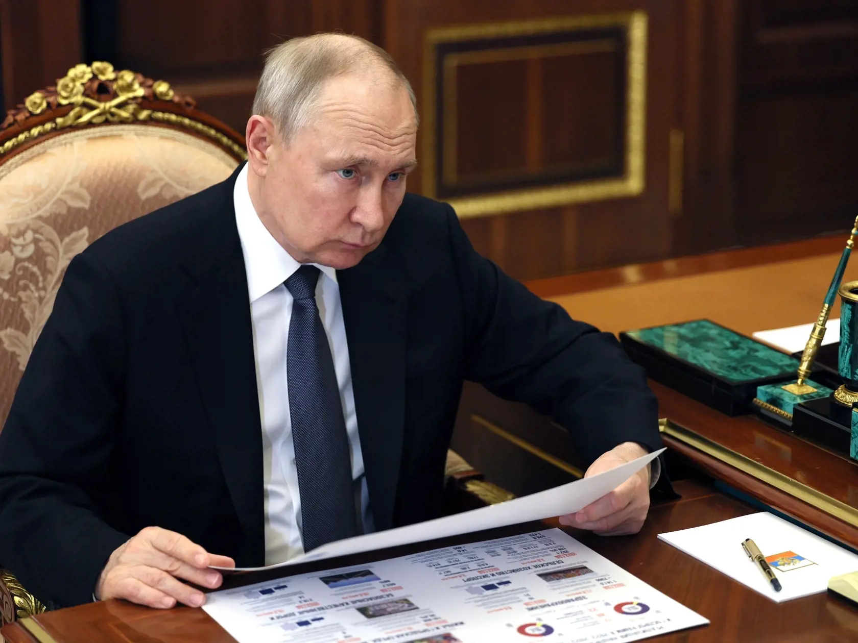 Vladimír Putin - prezident Ruskej federácie