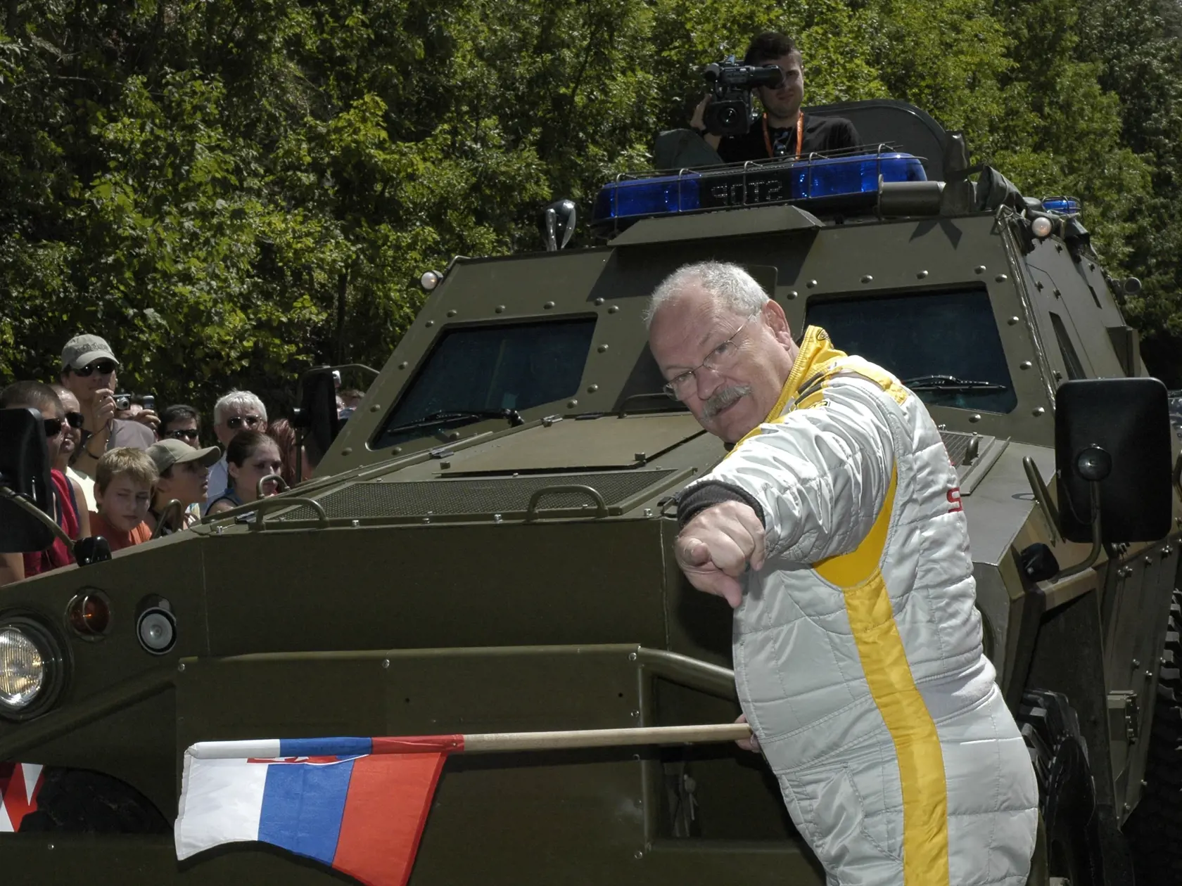 Exrezident Ivan Gašparovič v minulosti štartoval na pretekoch automobilov do vrchu na Pezinskej Babe.