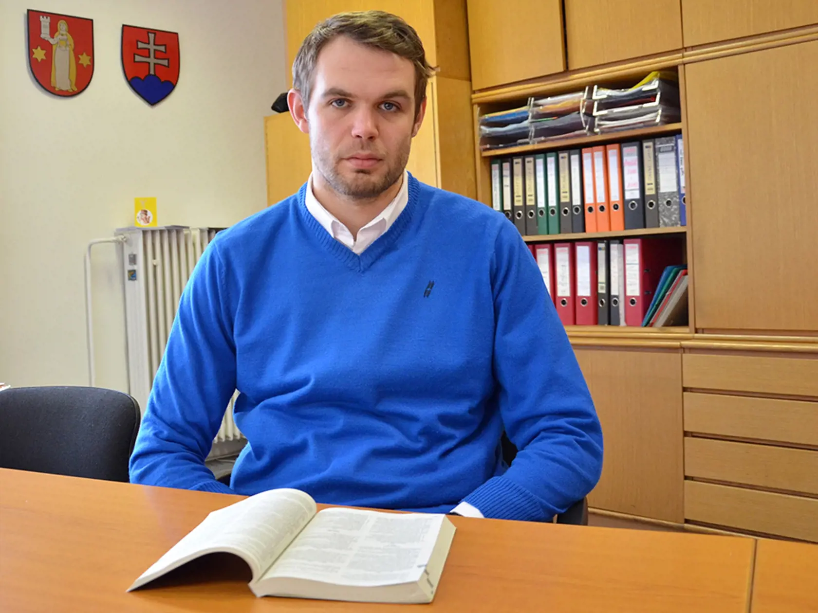 Prednosta Obecného úradu v Hranovnici Tomáš Antoni.