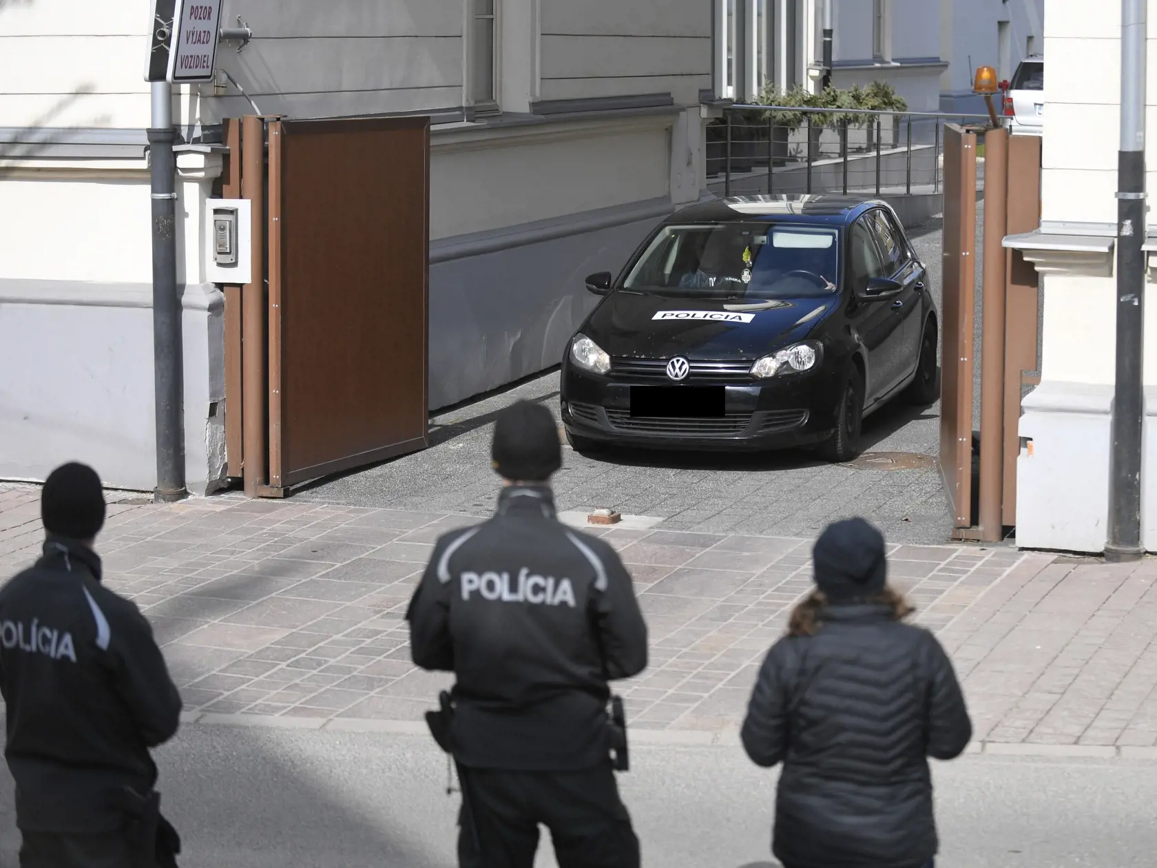 Archívne foto príslušnikov NAKA pri iných zásahoch