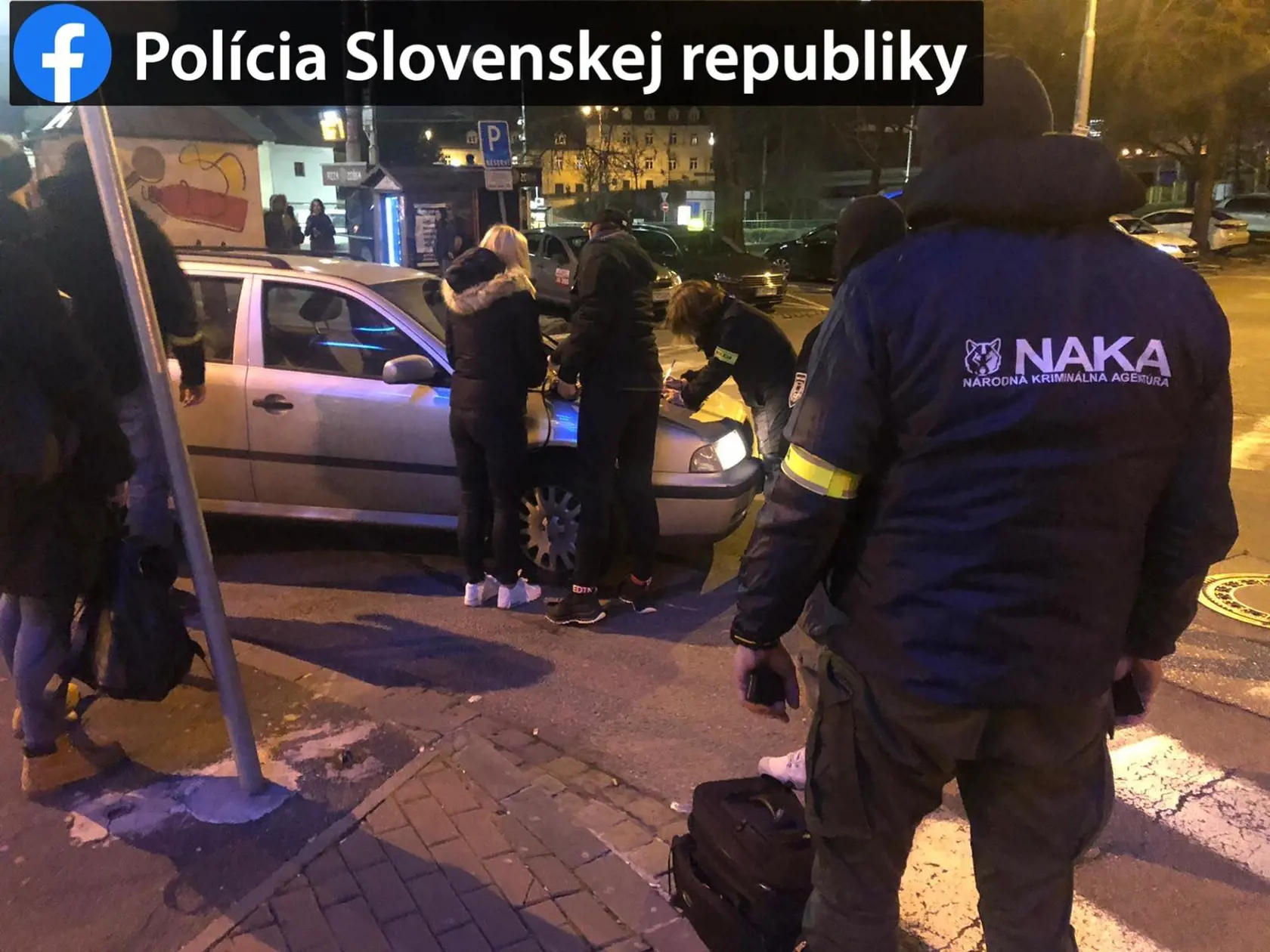 Archívne foto príslušnikov NAKA pri iných zásahoch