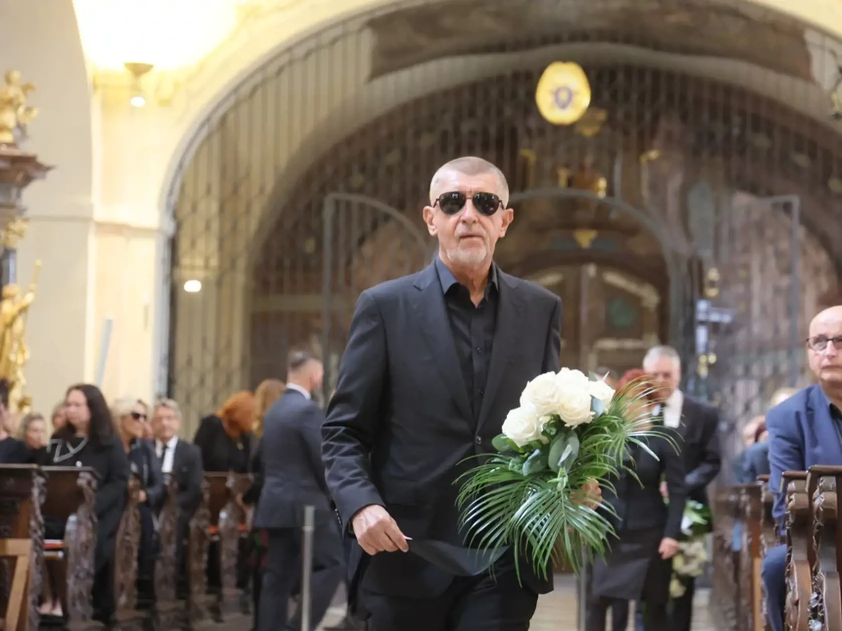 Na rozlúčke bol aj Andrej Babiš.