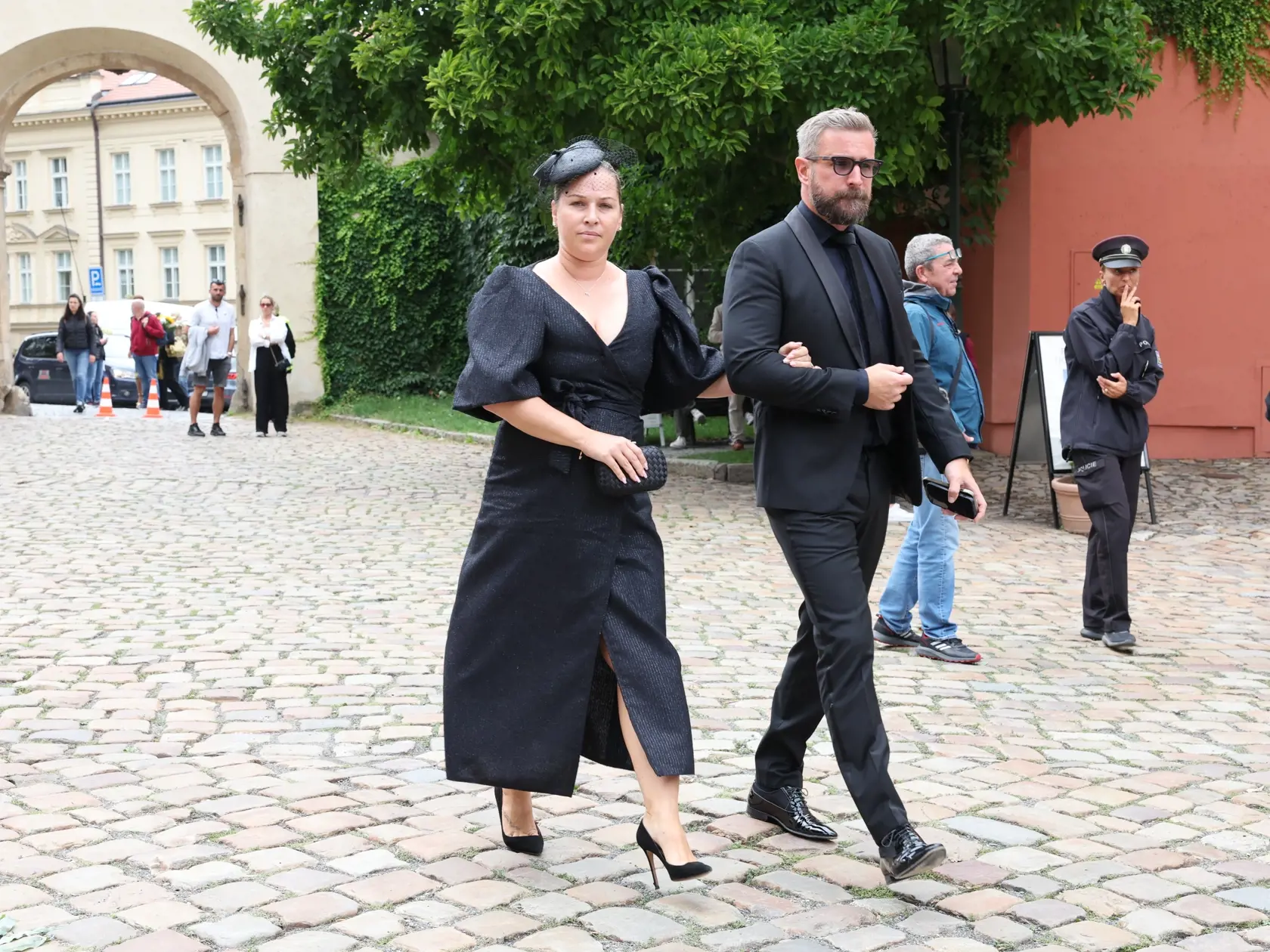 Na pohreb Vaša prišli aj manželia Dominika Cibulková a Michal Navara.
