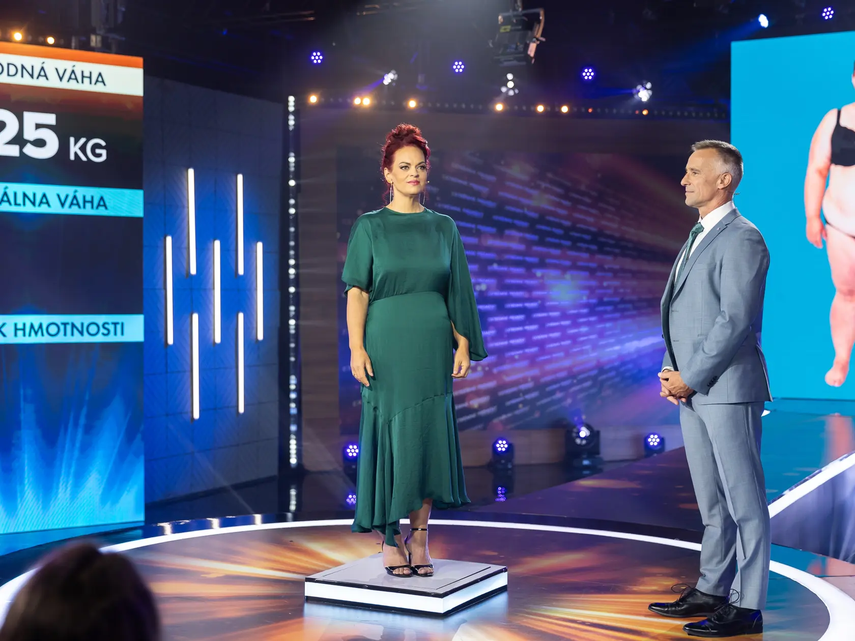 Zuzana Hanáková schudla v šou Extrémne premeny 50 kíl.  Na galavečere sa podľa jej slov cítila ako celebrita.