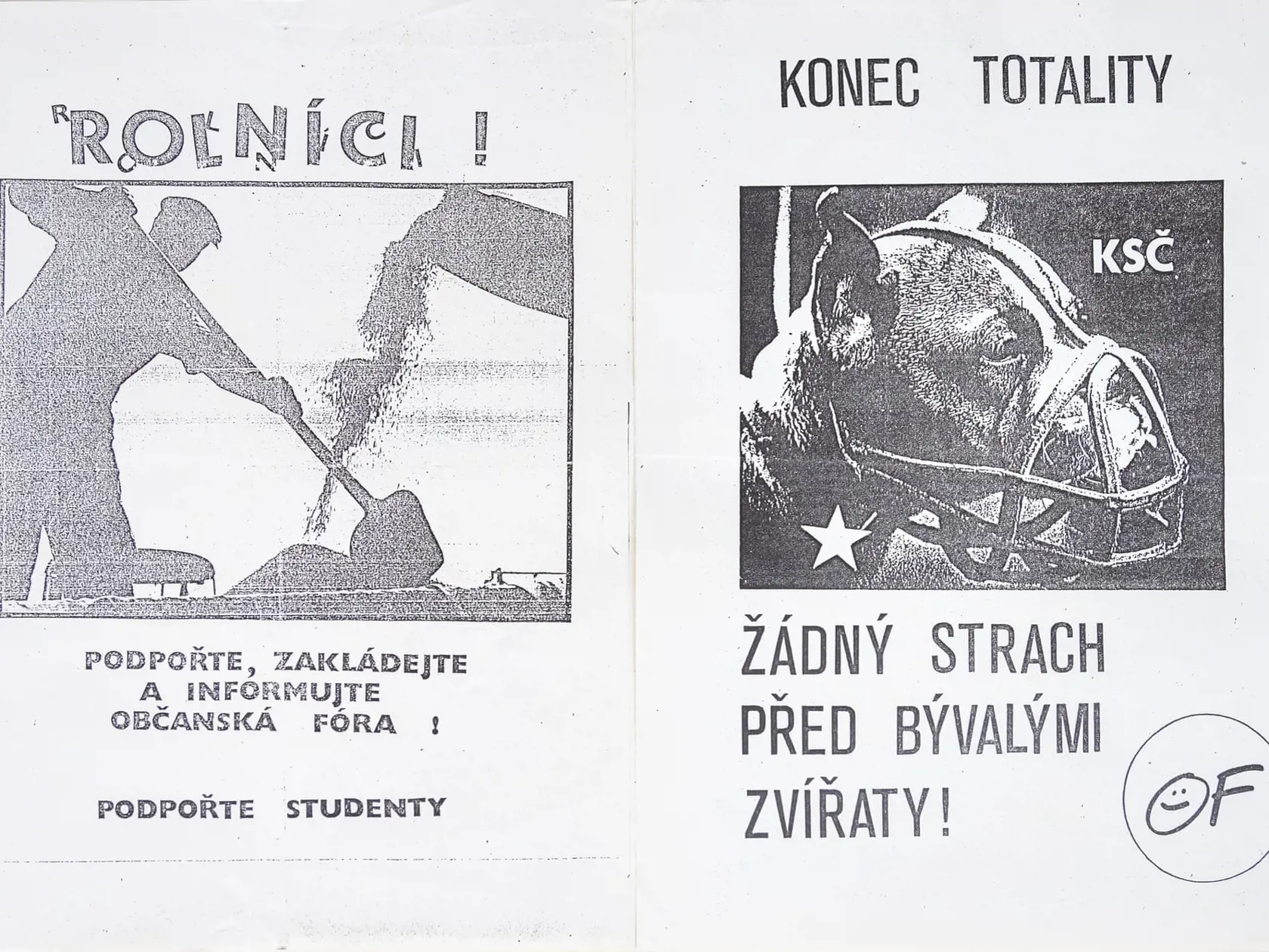 Študentskou demonštráciou na Národní tříde v Prahe sa revolučný november 1989 iba začal! K protestujúcim mladým sa pridali disidenti a umelci.