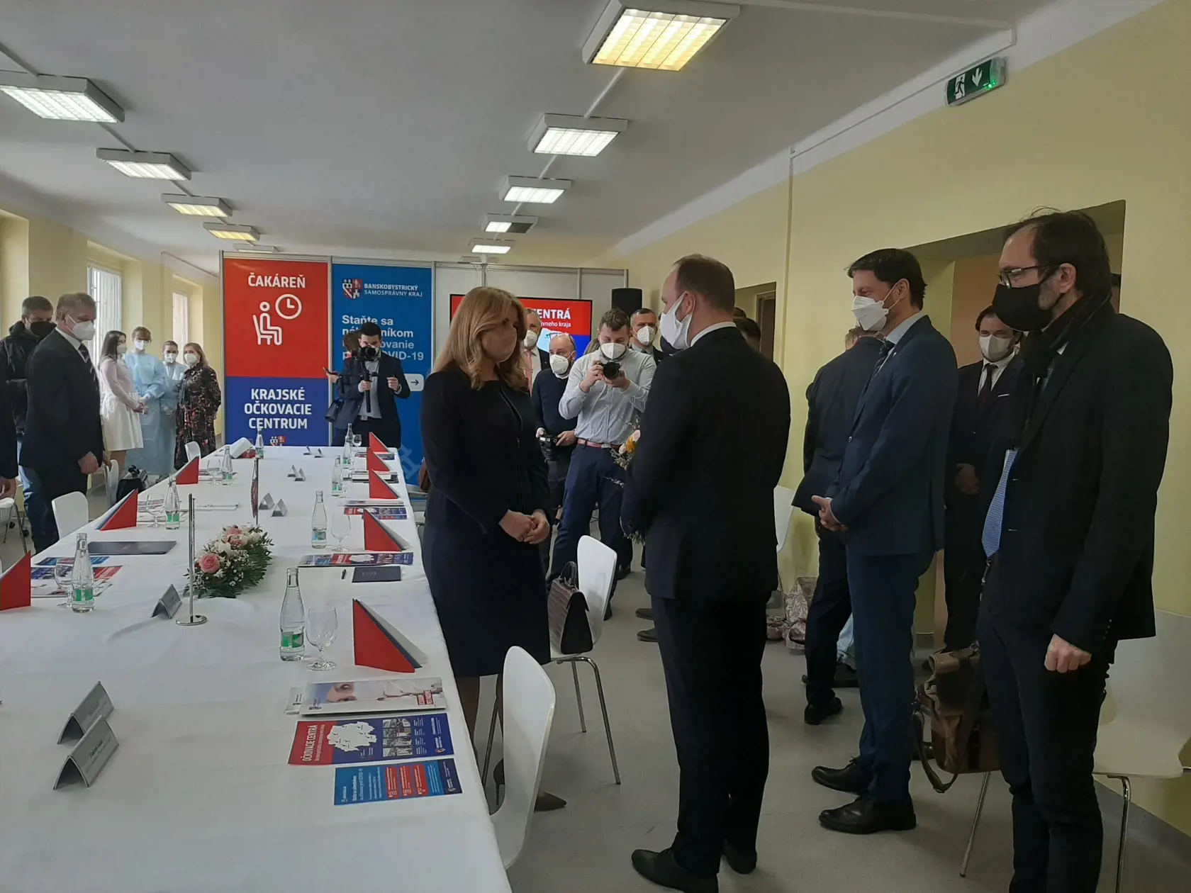 Prezidentka Čaputová na stretnutí so županmi v Banskej Bystrici