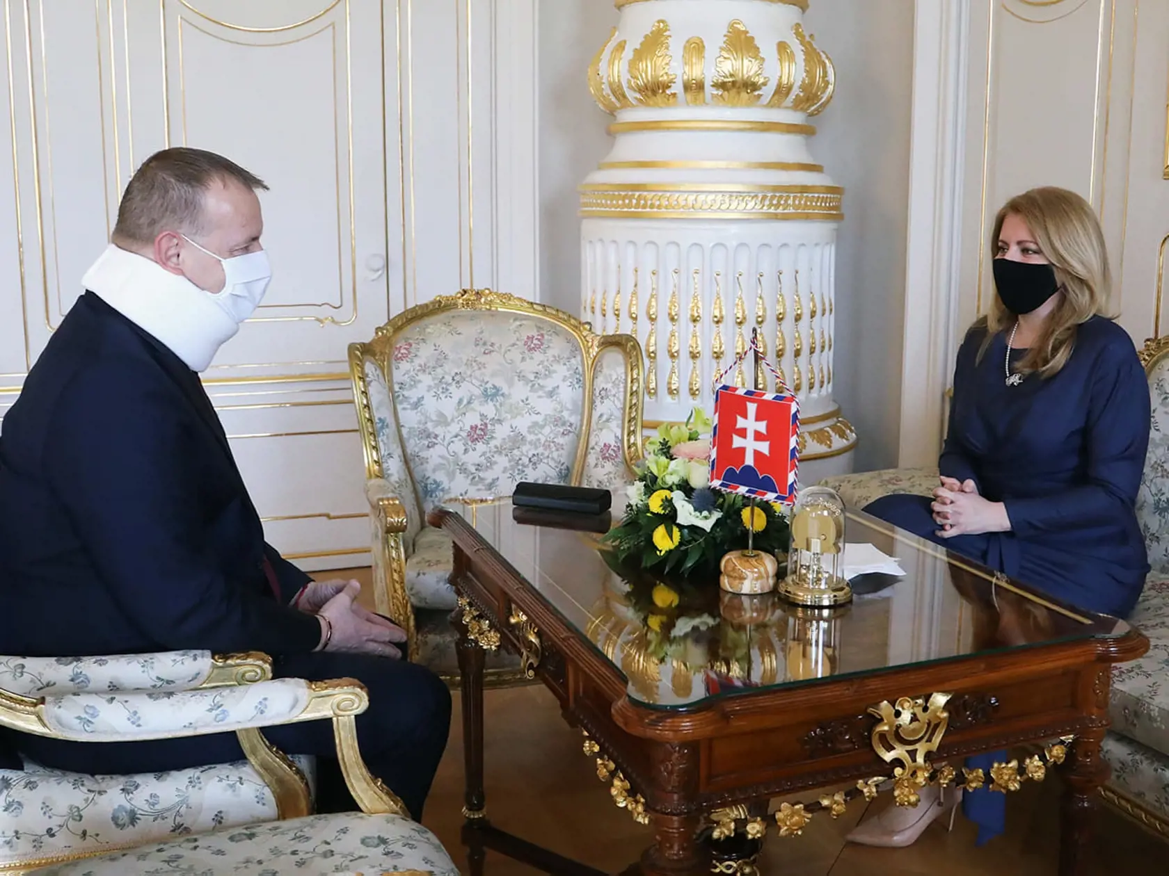 Zuzana Čaputová a Boris Kollár