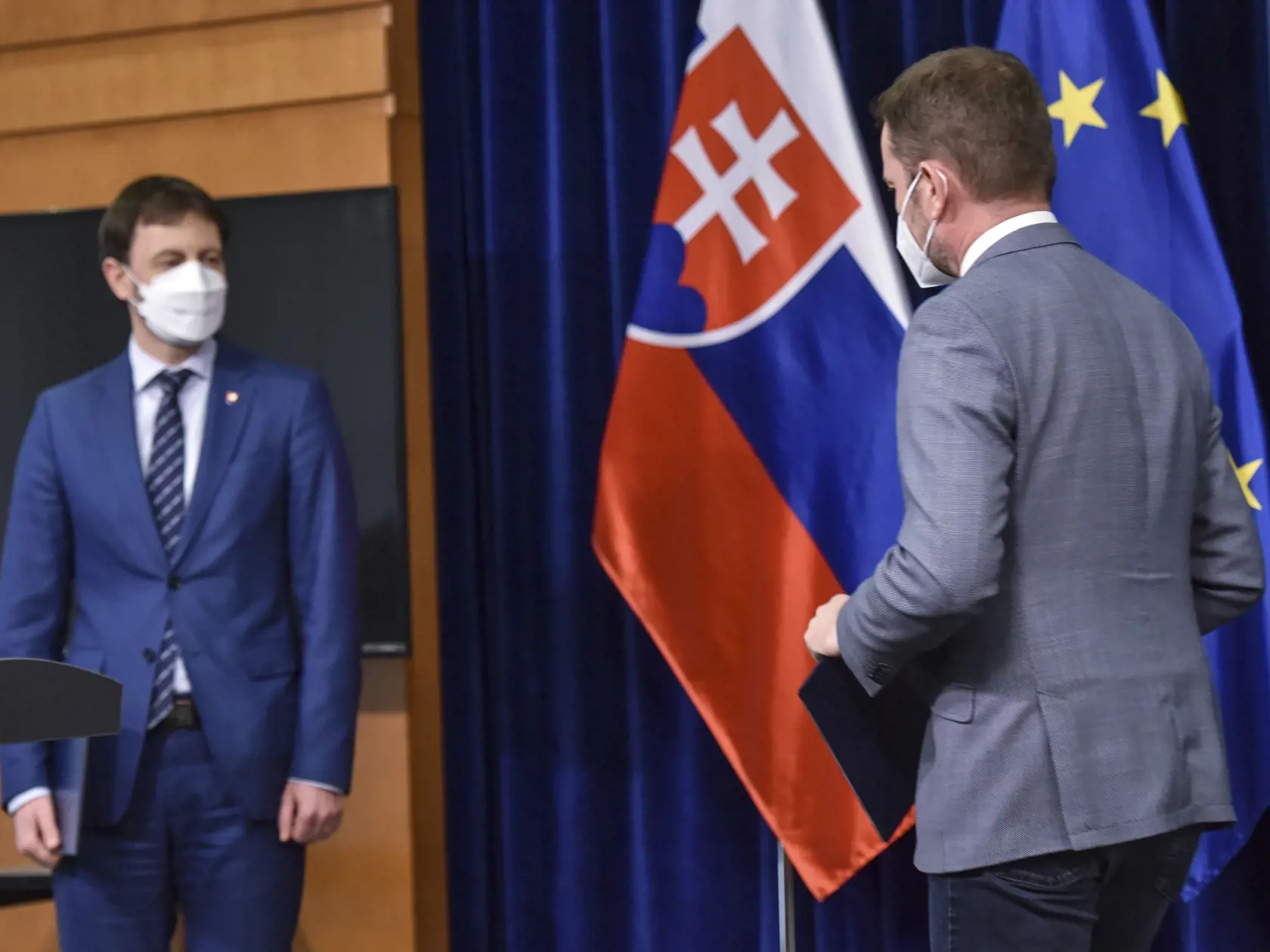 Igor Matovič Eduard Heger