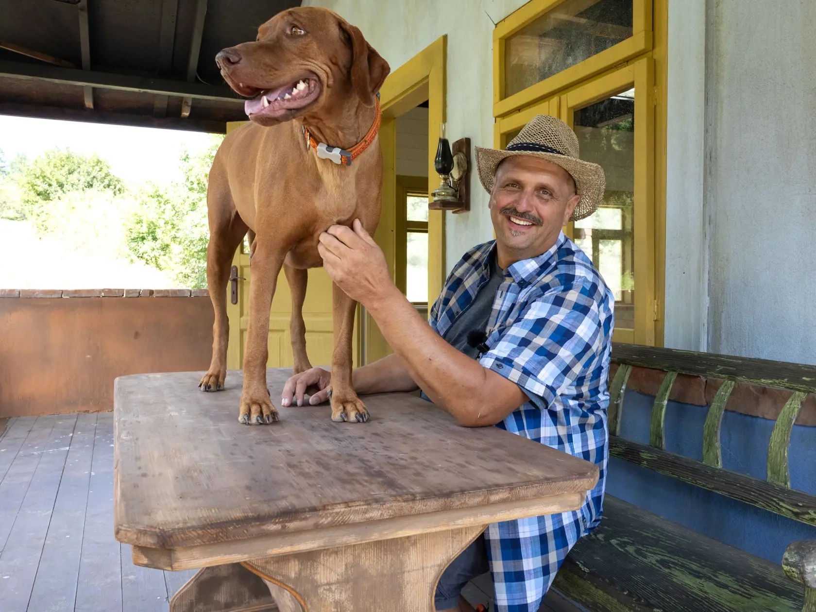 Farma - 16. Ročník obľúbenej súťaže televízie Markíza sa odohráva neďaleko obce Modrová. Na snímke je farmár Martin Bagar.