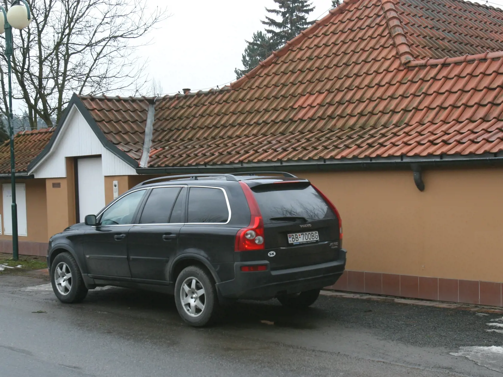 Záber, ktorý vznikol krátko po samovražde.