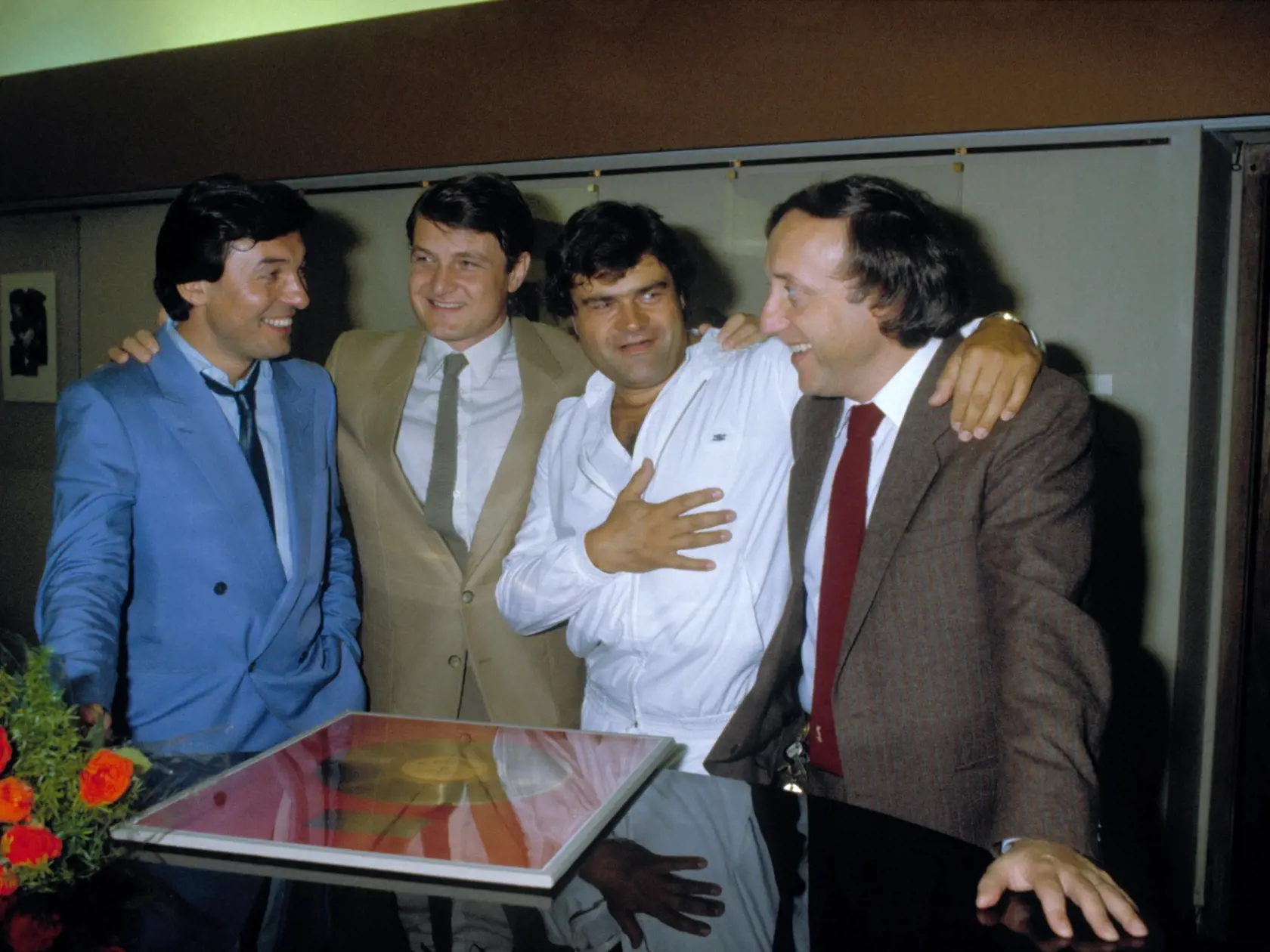 Karel Gott, Ladislav Štaild, Karel Svoboda a Felix Slováček - priatelia i spolupracovníci.