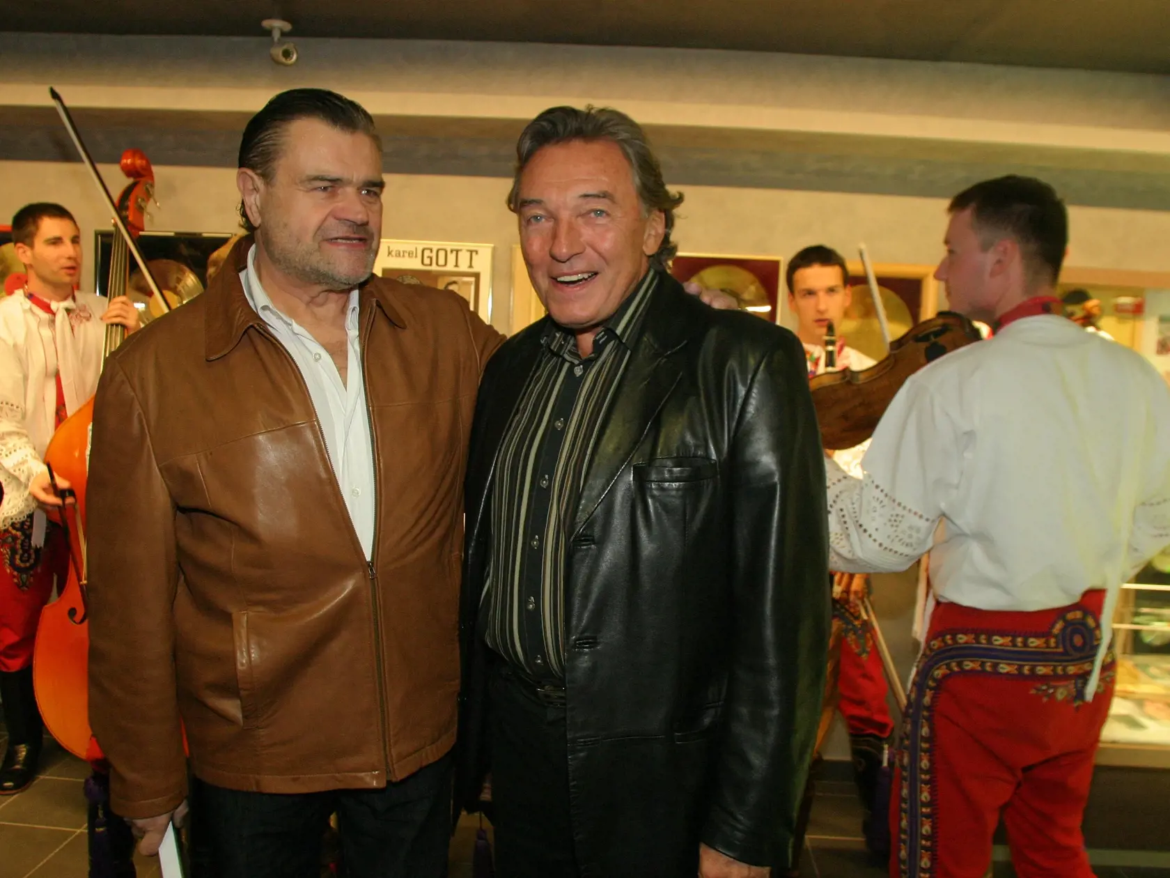 Karel Gott a Karel Svoboda vytvorili hviezdny tandém.