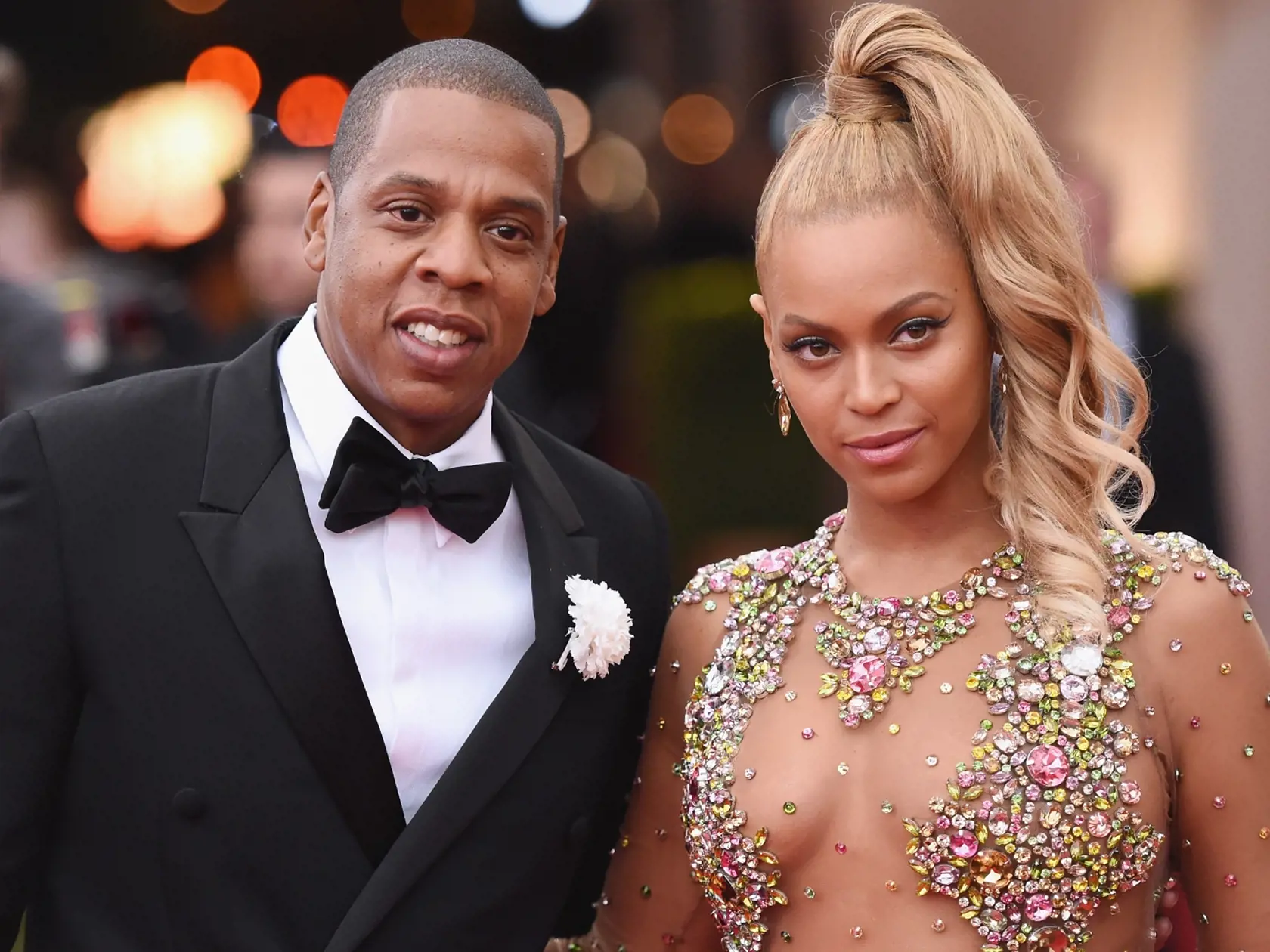 Manželia a hudobné megahviezdy Jay-Z a Beyoncé.