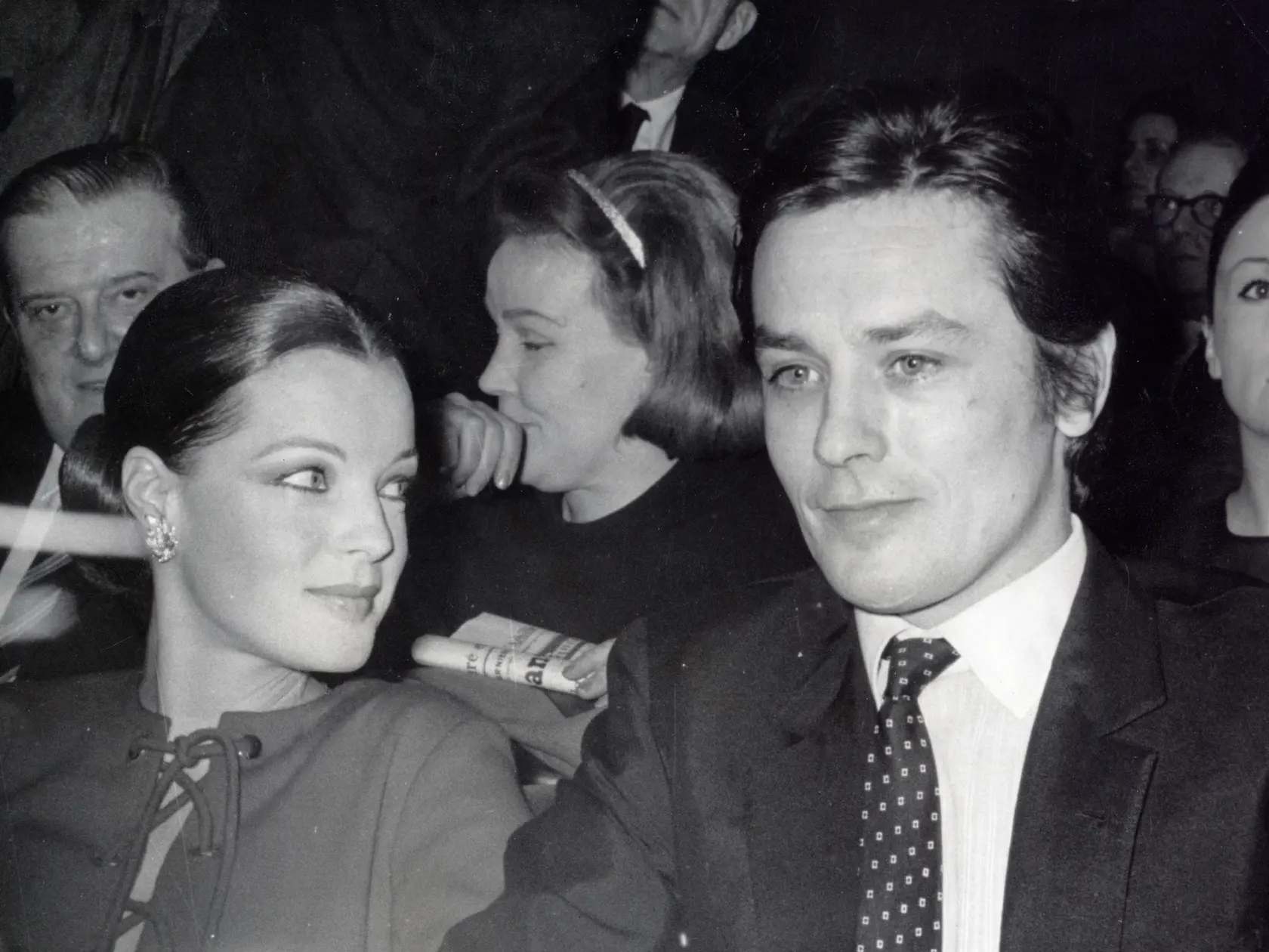 Romy Schneider a Alain Delon