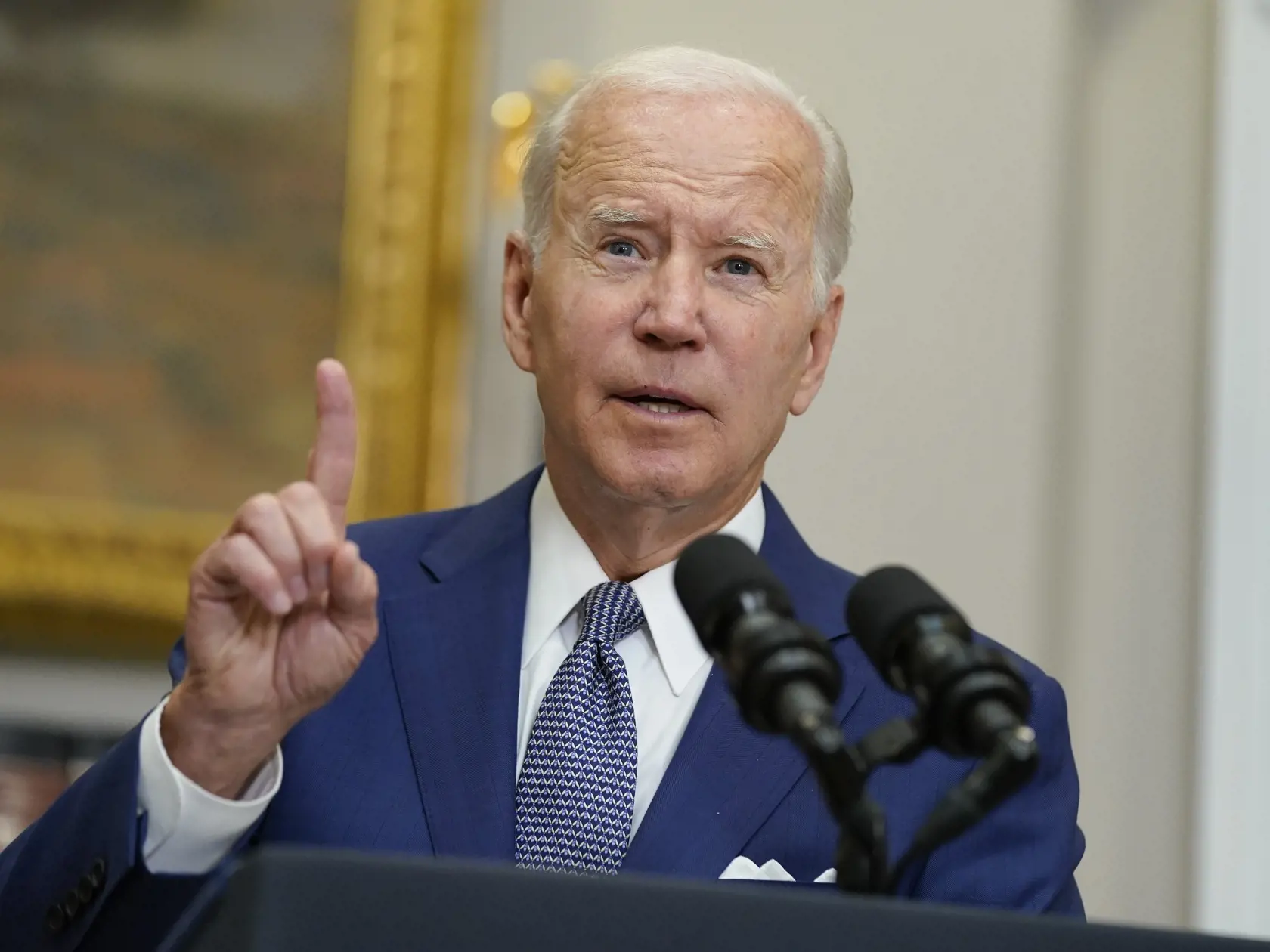 PK 36 Washington - Americký prezident Joe Biden rozpráva o nariadení na ochranu prístupu k umelému ukončeniu tehotenstva počas tlačovej konferencie v Bielom dome vo Washingtone 8. júla 2022. Biden v piatok podpísal nariadenie na ochranu prístupu k umelému ukončeniu tehotenstva. Ide o súčasť reakcie jeho administratívy na rozhodnutie Najvyššieho súdu USA, ktorý zrušil ústavné právo na interrupciu. FOTO TASR/AP
President Joe Biden speaks about abortion access during an event in the Roosevelt Room