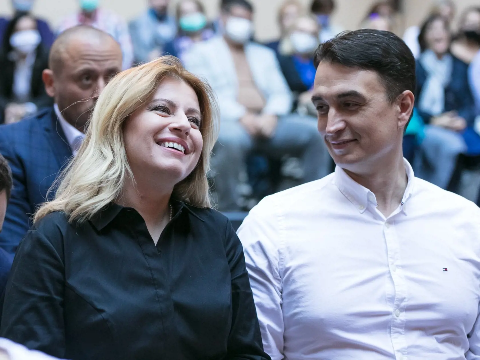 Zuzana Čaputová a Juraj Rizman