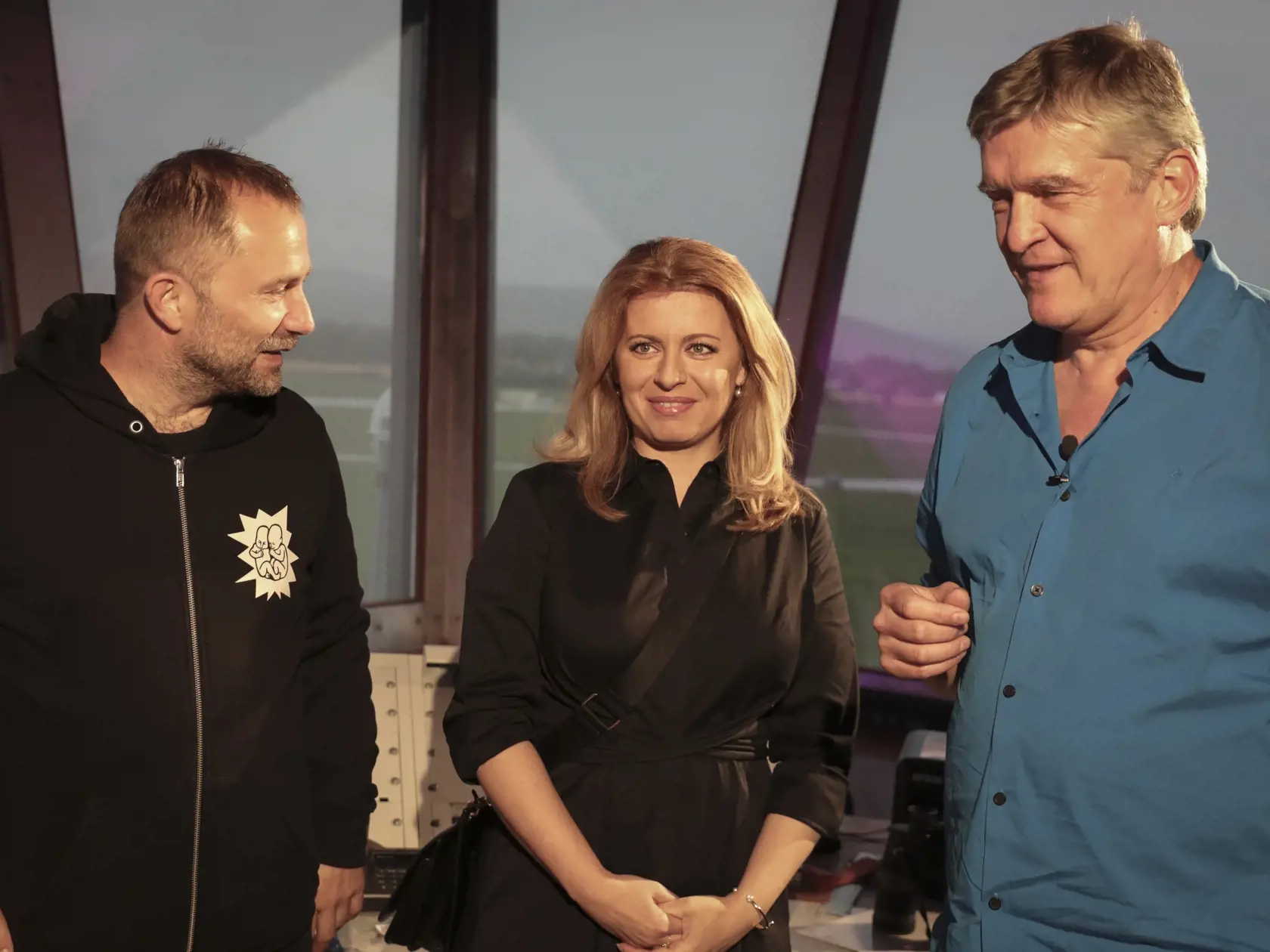 Zuzana Čaputová nevynechala Pohodu Air. Jej diskusia so Štefanom Hríbom patrila k najsledovanejším. Ako vlani, prišla s dnes už partnerom Jurajom Rizmanom.