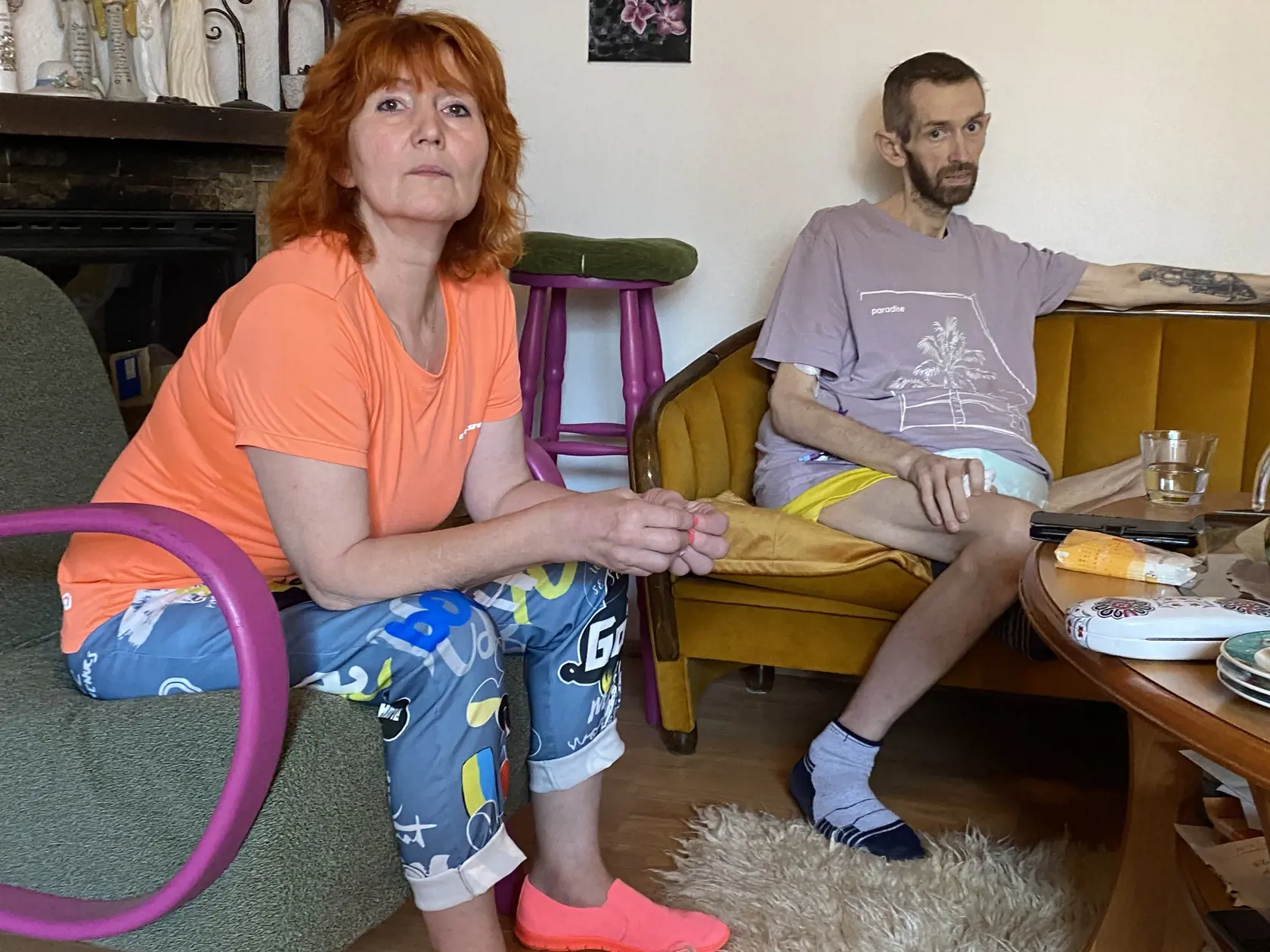 Danka so synom Lukášom bojovala o jeho život ako levica! Vysileného muža brávala na prechádzky, starala sa o neho, varila mu.