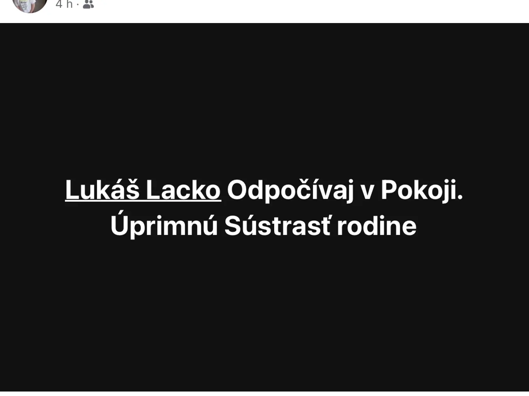 Dojímavé odkazy do neba pre Lukáša Lacka (†34) od jeho kamarátov.