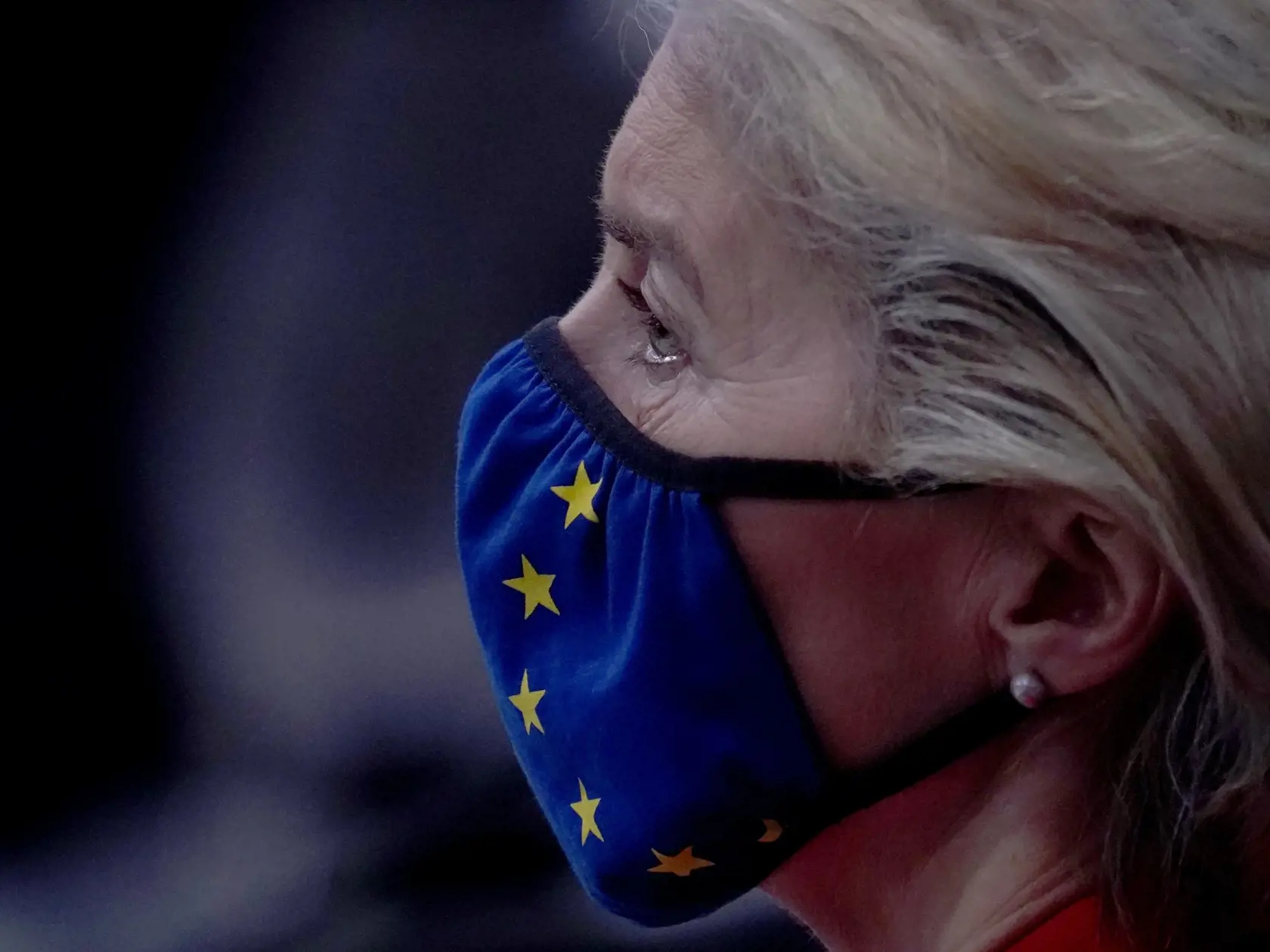 Predsedníčka Európskej komisie Ursula von der Leyenová počas otváracieho ceremoniálu na klimatickom summite COP26 v škótskom Glasgowe.