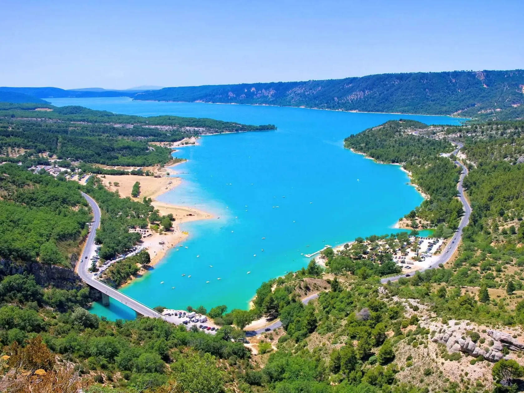 Lac de Sainte-Croix, Francúzsko.