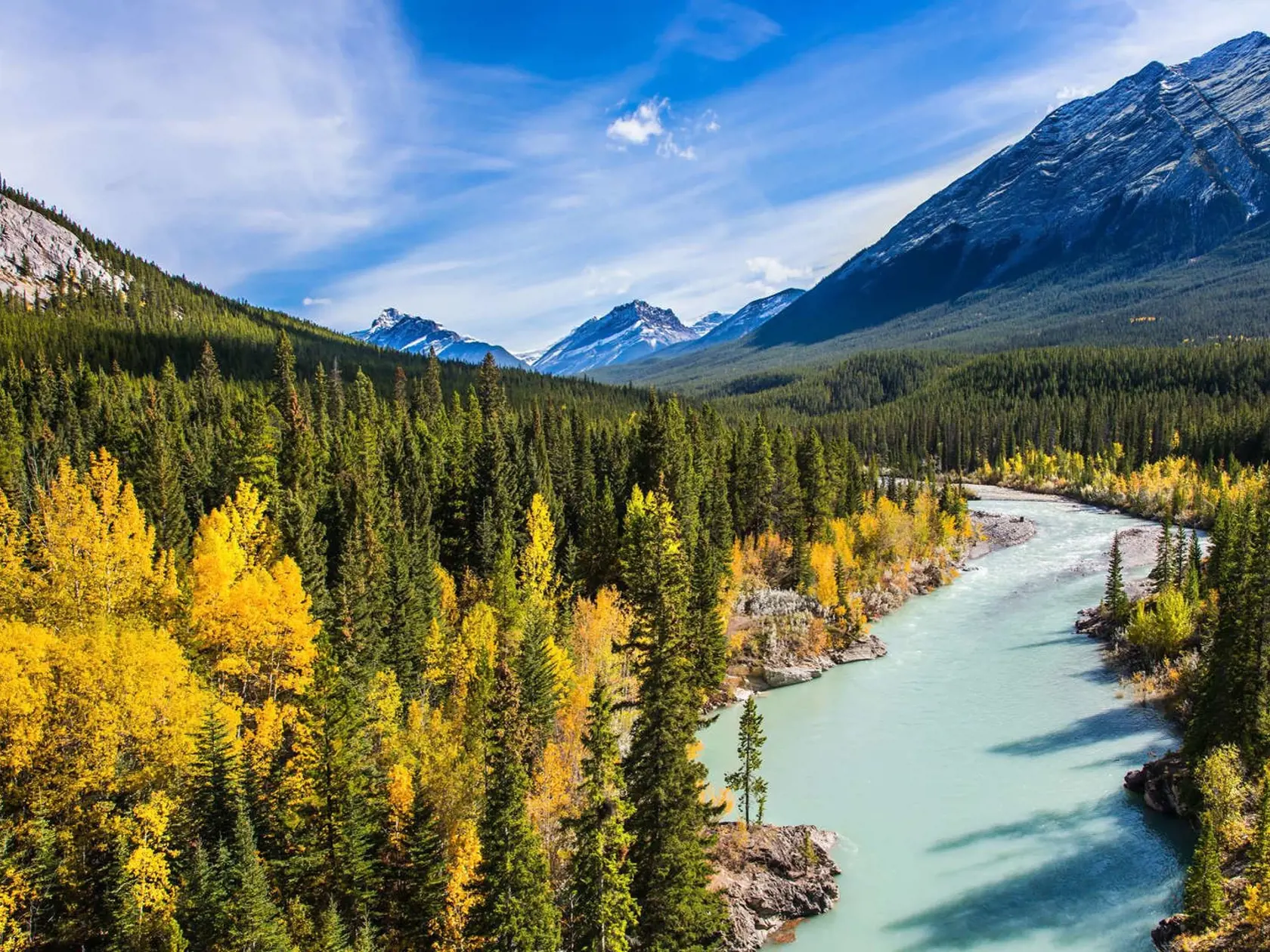 Abraham Lake, Kanada.