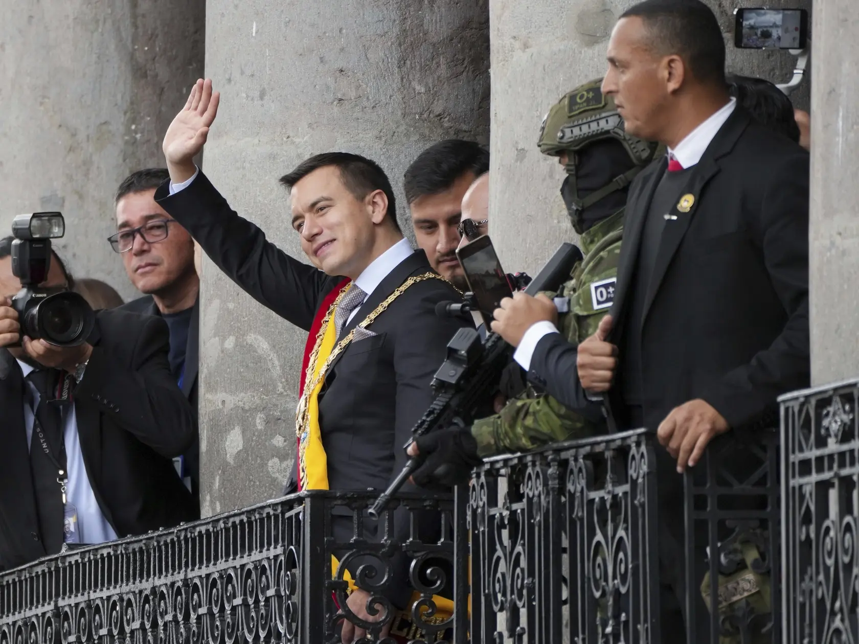 Najmladší ekvádorský prezident v histórii Daniel Noboa sa ujal funkcie