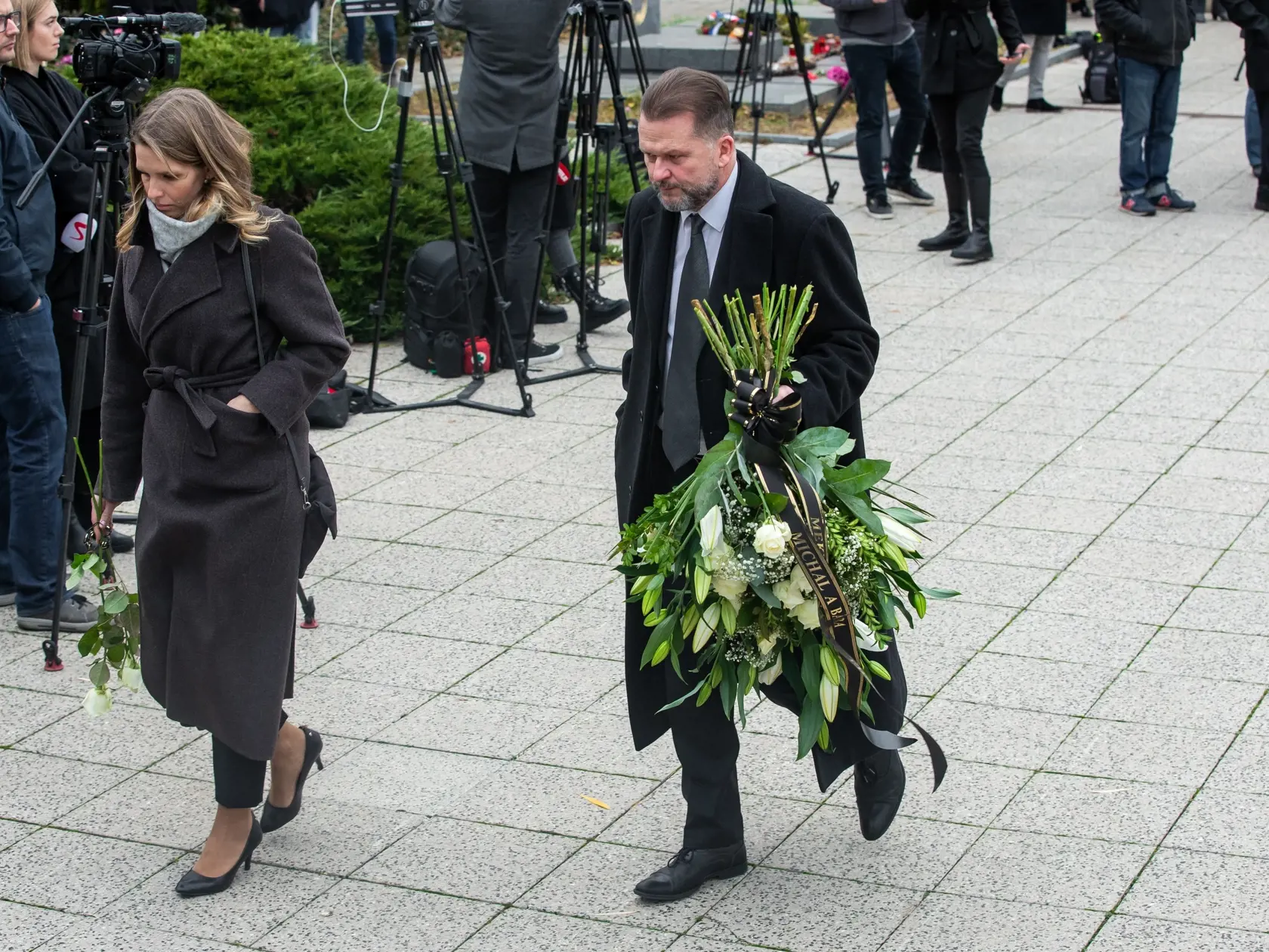 Pohreb speváka Miroslava Žbirku v pražskom krematóriu Strašnice.