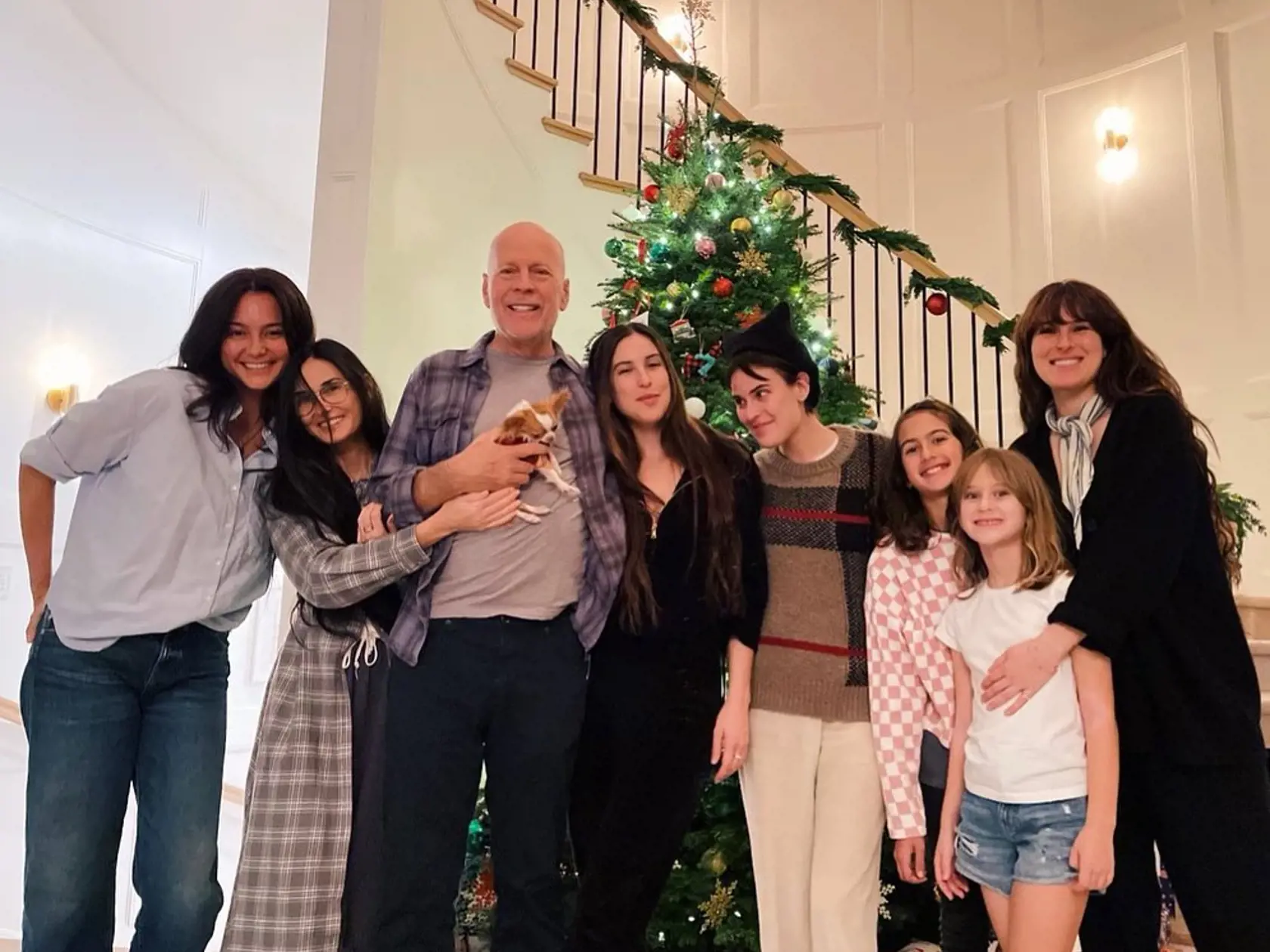Bruce Willis, Demi Moore a zvyšok rodiny... Takto sa pripravujú na Vianoce...