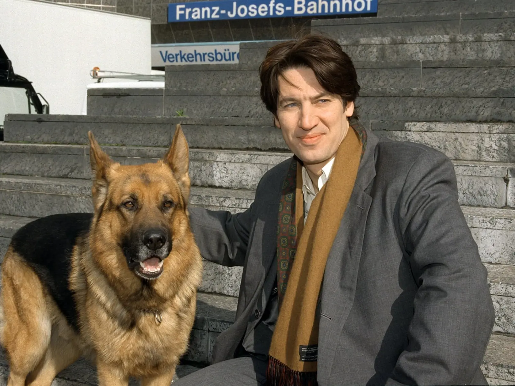 Herec Tobias Moretti zo seriálu Komisár Rex.