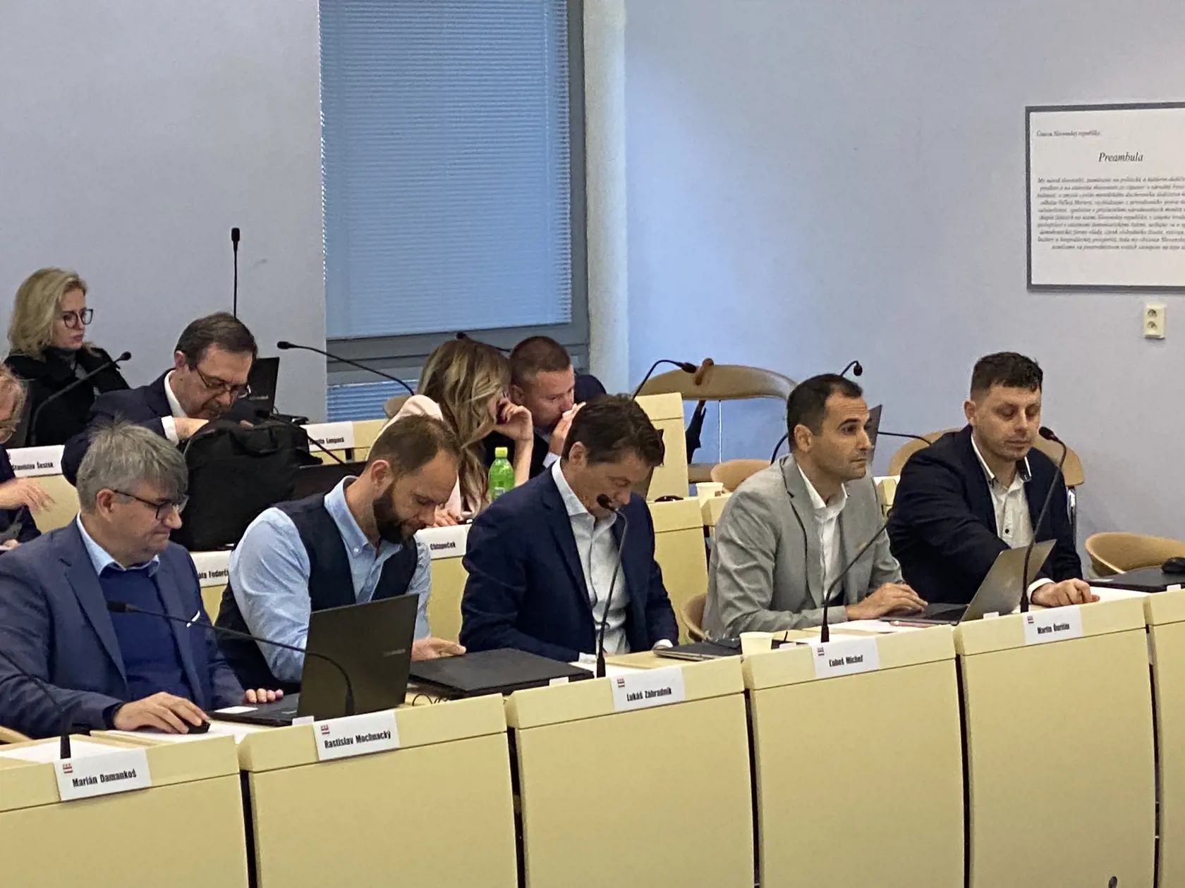 Rokovanie prešovských poslancov 25. 10. 2023, súčasťou programu bol aj poslanecký návrh Rudolfa Dupkalu o zmene nariadenia o zákaze hazardných hier a kasín v meste.