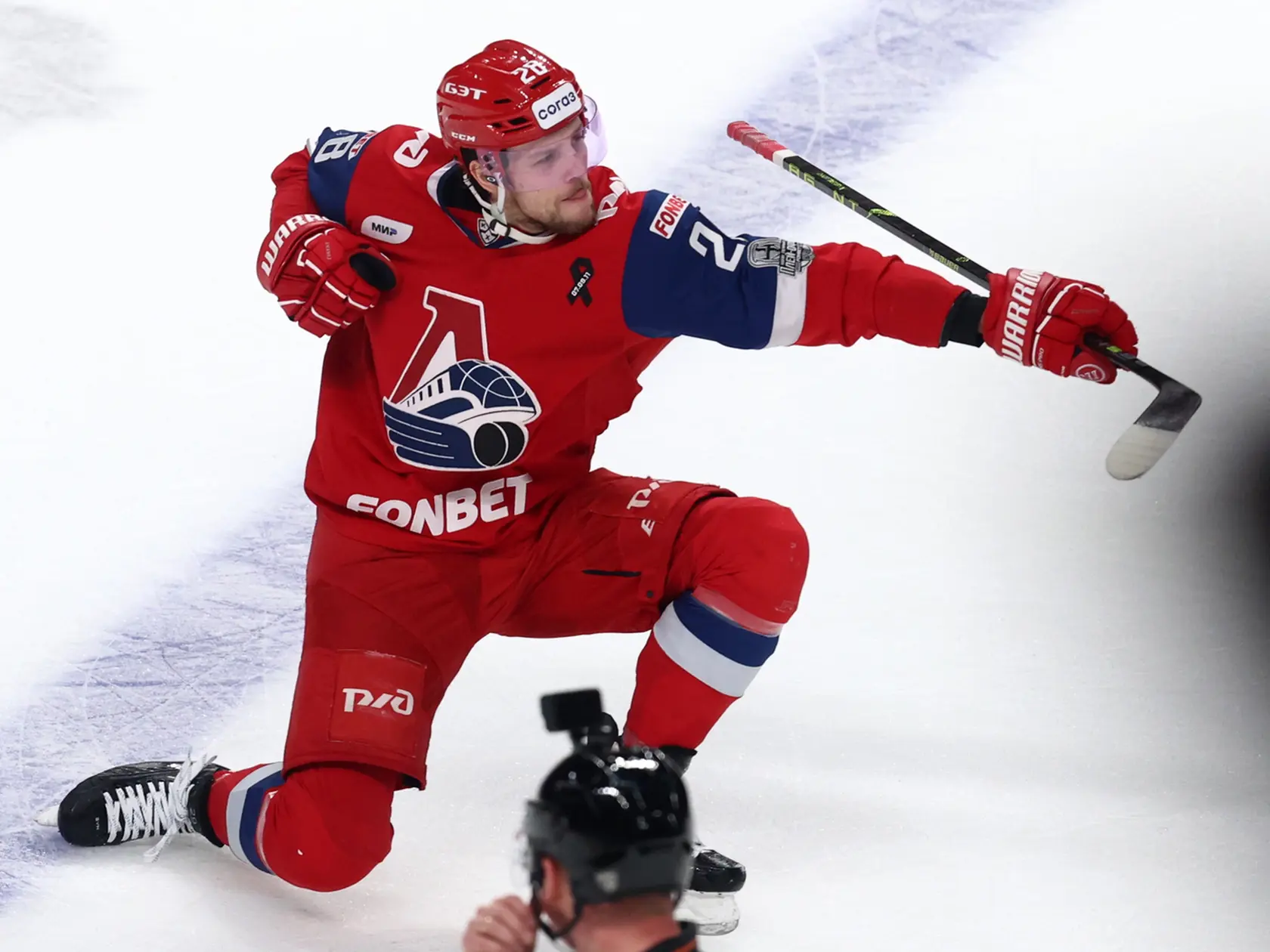 Obranca Martin Gernát neposilní Slovensko na MS v hokeji 2025.