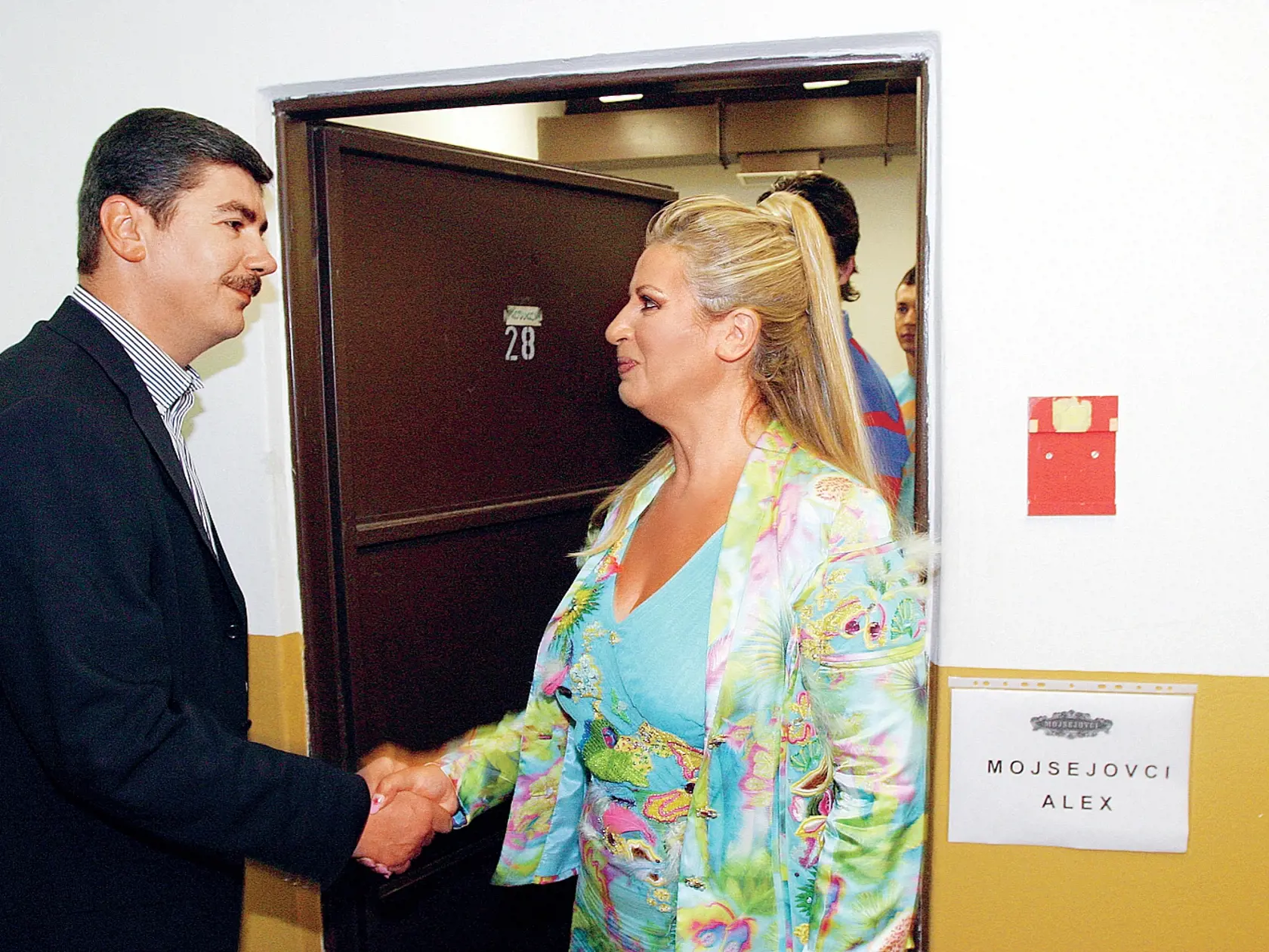 Vladimír Repčík, generálny riaditeľ TV Markíza, Nora Mojsejová, podnikateľka, reality show