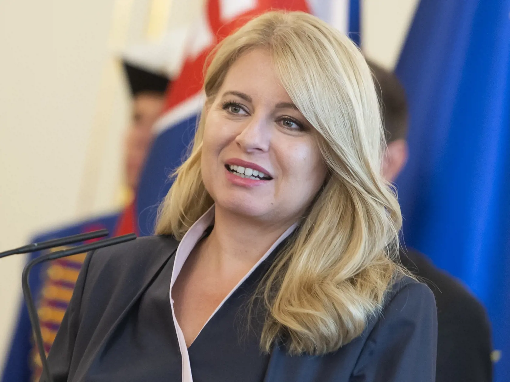 Slovenská prezidentka Zuzana Čaputová