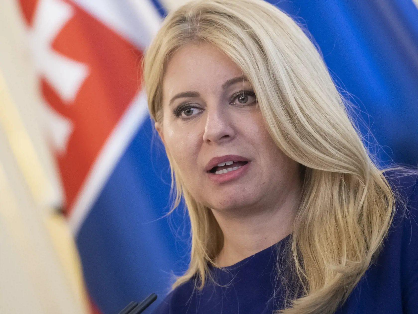 Slovenská prezidentka Zuzana Čaputová