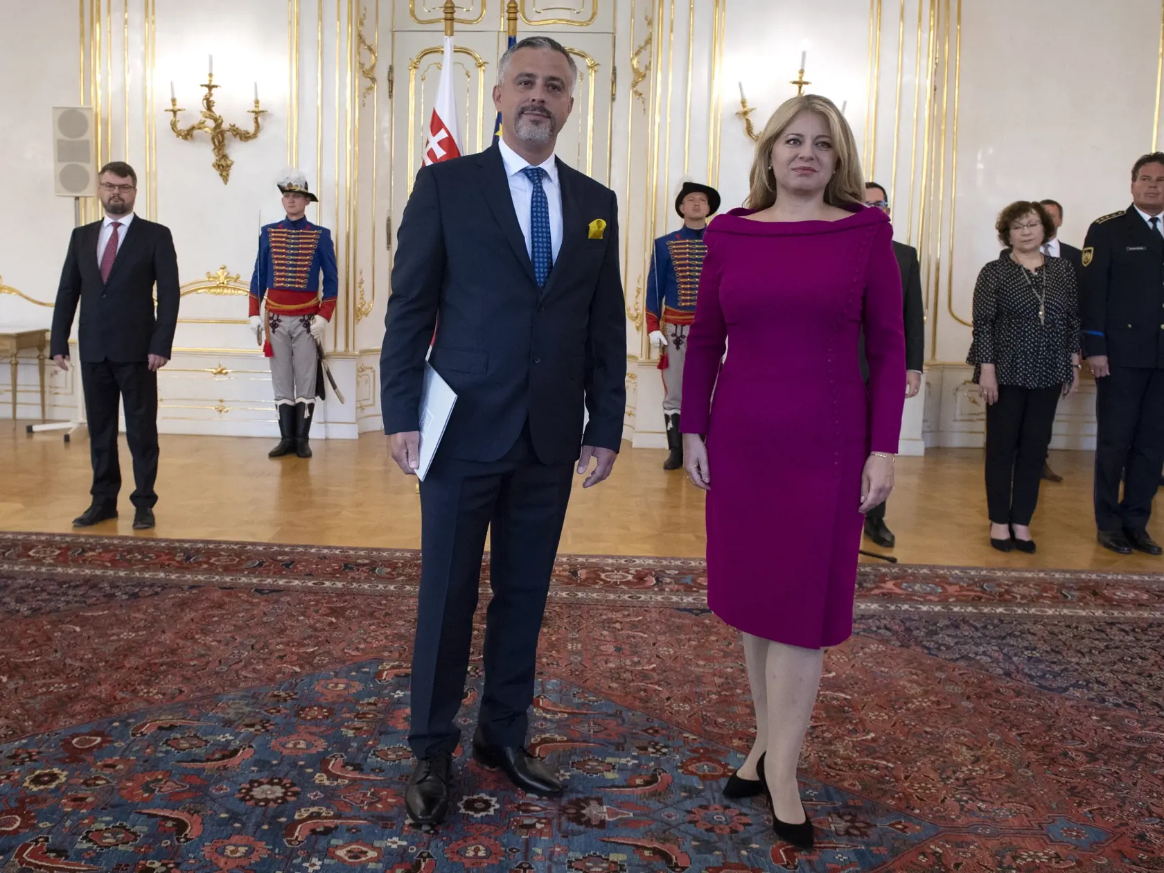 Slovenská prezidentka Zuzana Čaputová