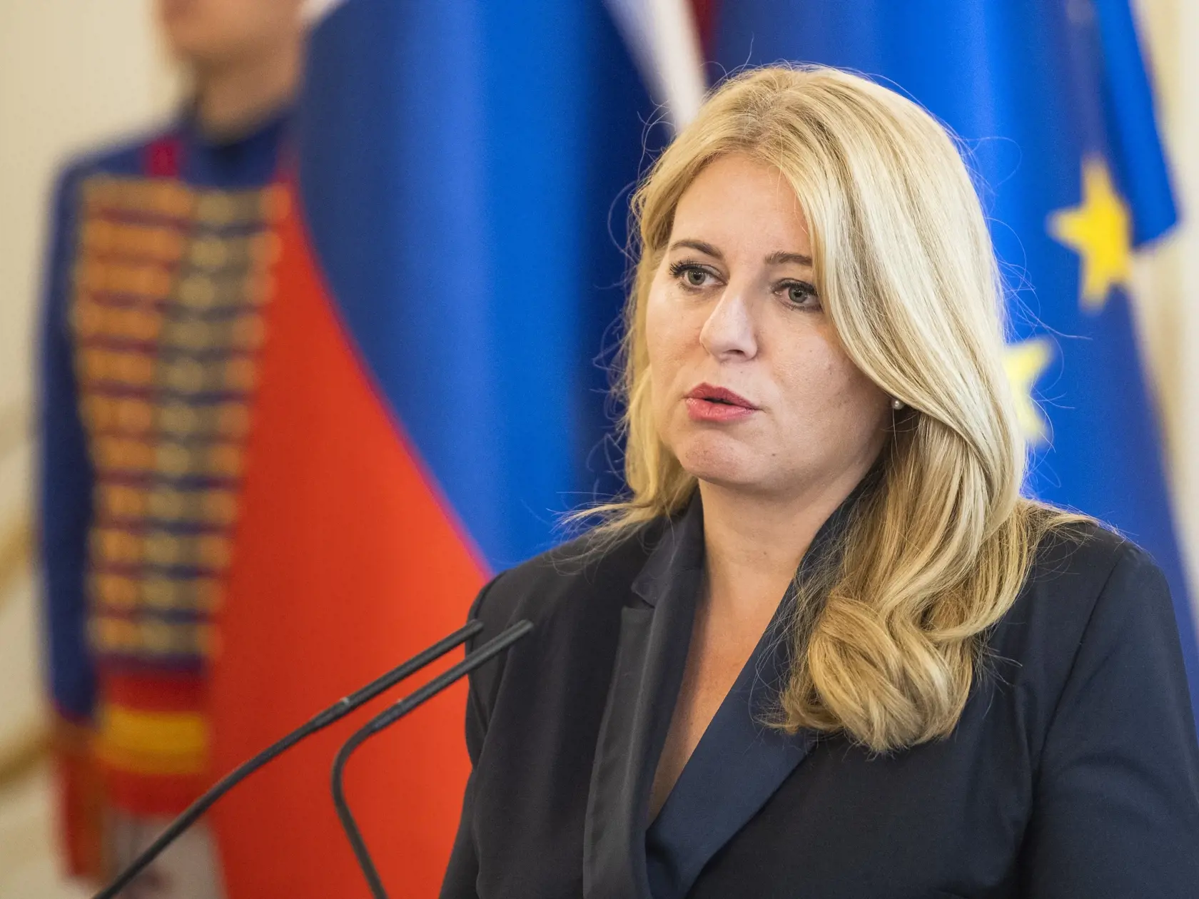 Slovenská prezidentka Zuzana Čaputová