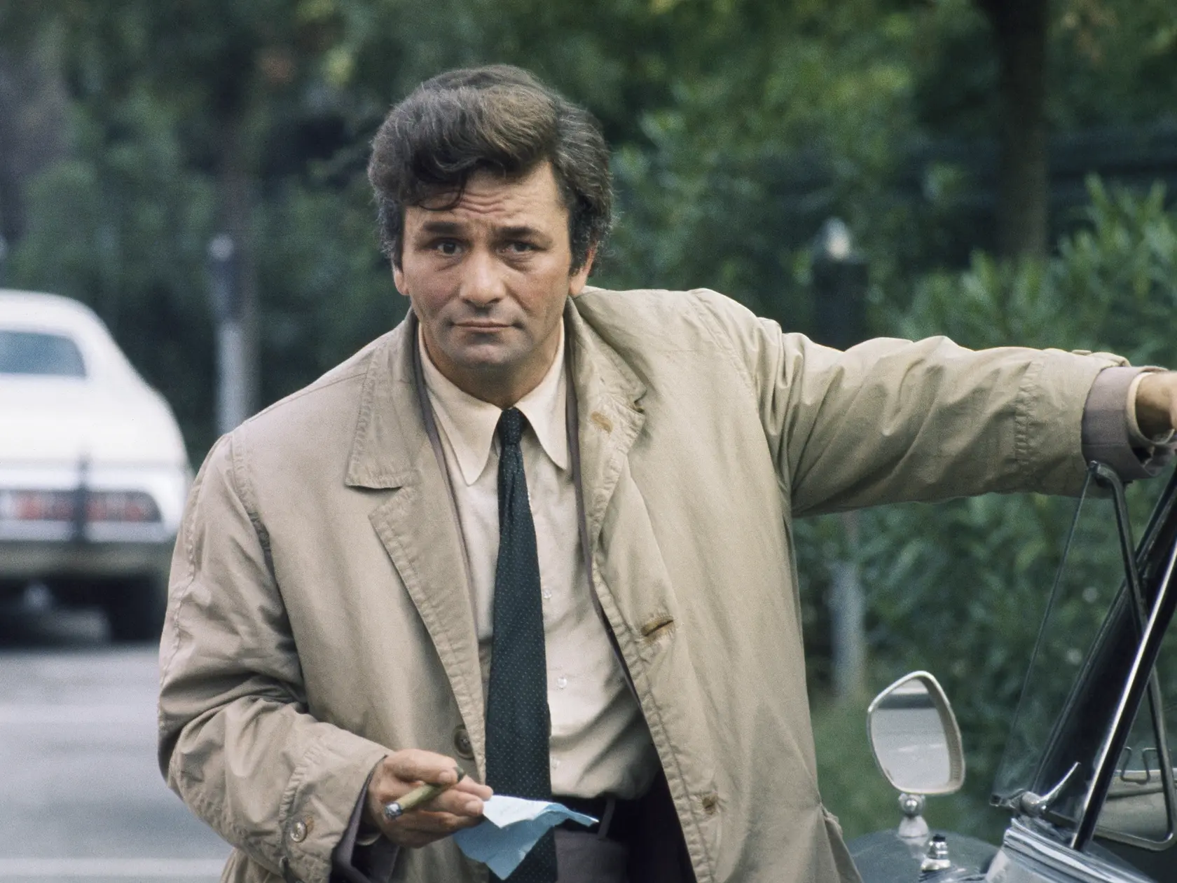Peter Falk v jeho najznámejšia úlohe, detektíva Columba
