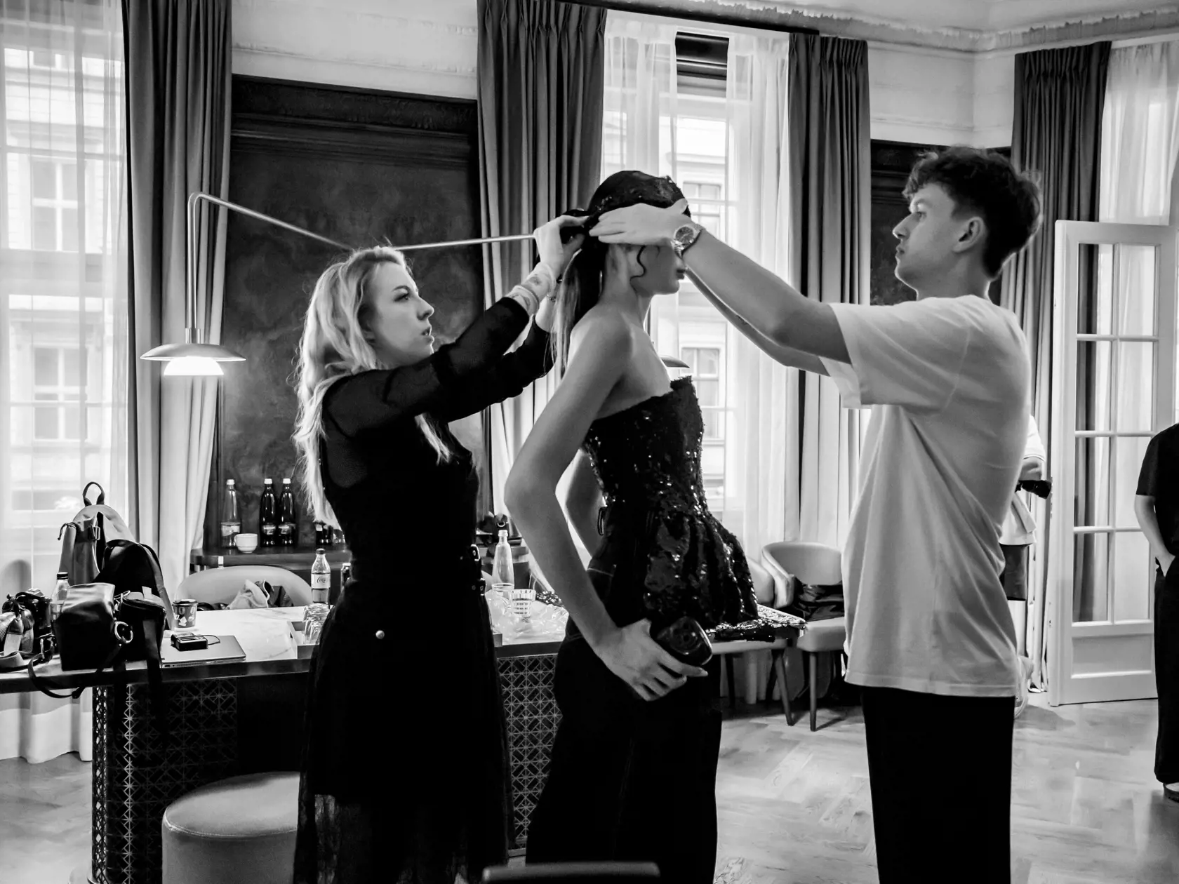 Michael Kováčik predstavil vrámci Mercedes-Benz Prague Fashion Week svoju najnovšiu kolekciu s názvom “CLUB DE MEMBRES” SS24