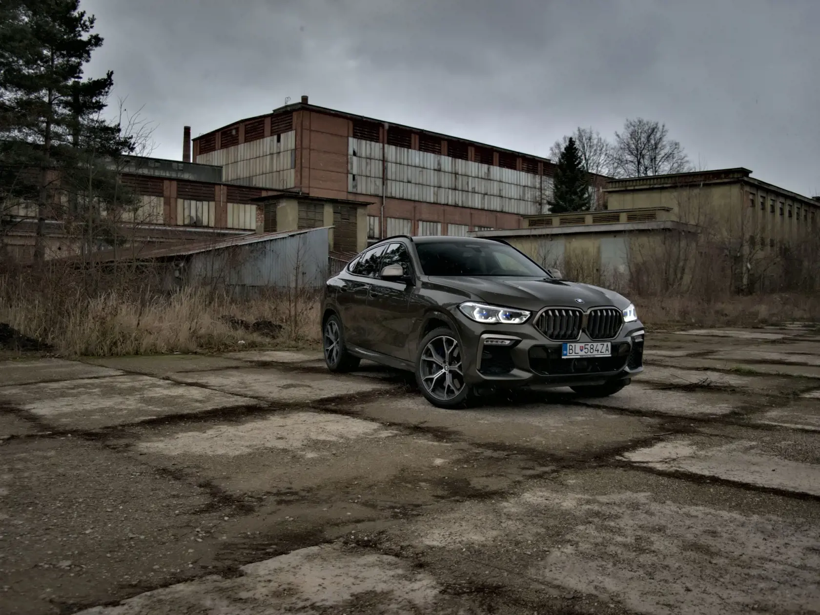 BMW X6 M50i.